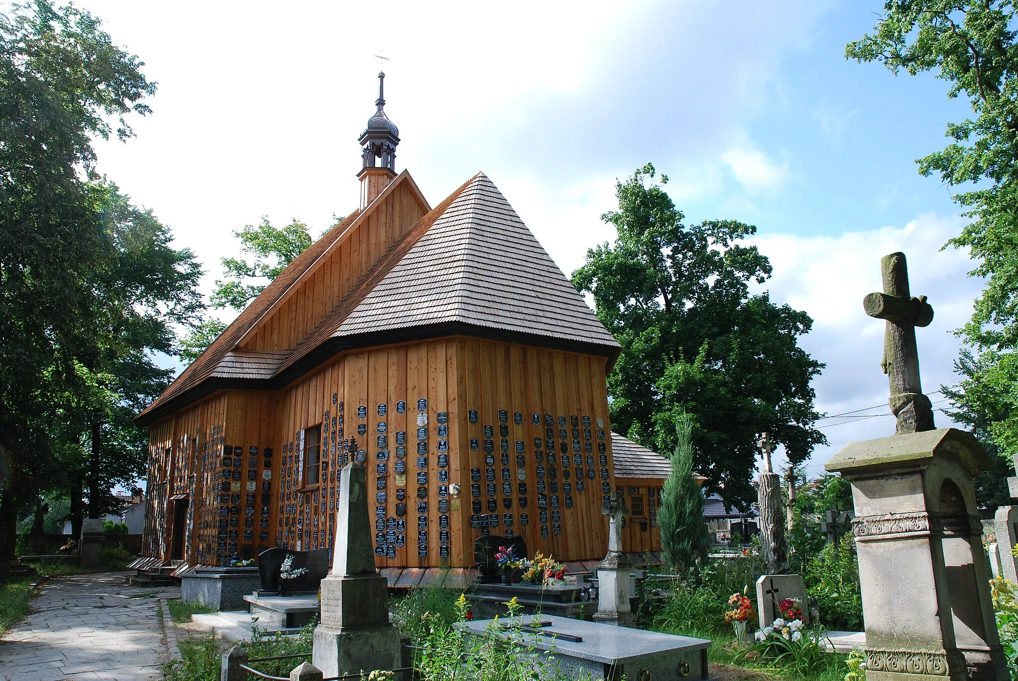 Photo showing: Catholic church of Saint Anna in Zaklików (c. 1580), Subcarpathian Voivodeship, Poland