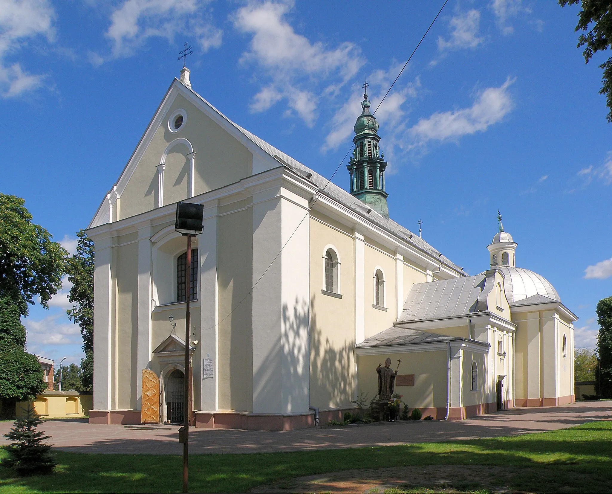 Photo showing: Skaryszew - woj. mazowieckie, powiat radomski, siedziba gminy miejsko-wiejskiej Skaryszew  - Kościół św. Jakuba, 1691-1701, XIX,(452/A/57, 385/A oraz 148/A)