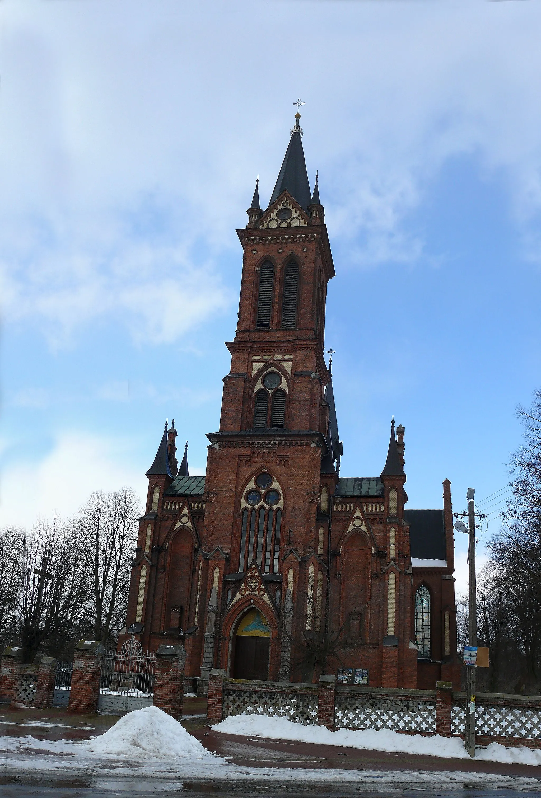 Photo showing: kościół w Gościeradowie, parafialny p.w. św. Jana Chrzciciela, woj. lubelskie, powiat Annopol, wpisany do rejestru zabytków pod nr A/360 z 29.12.1977