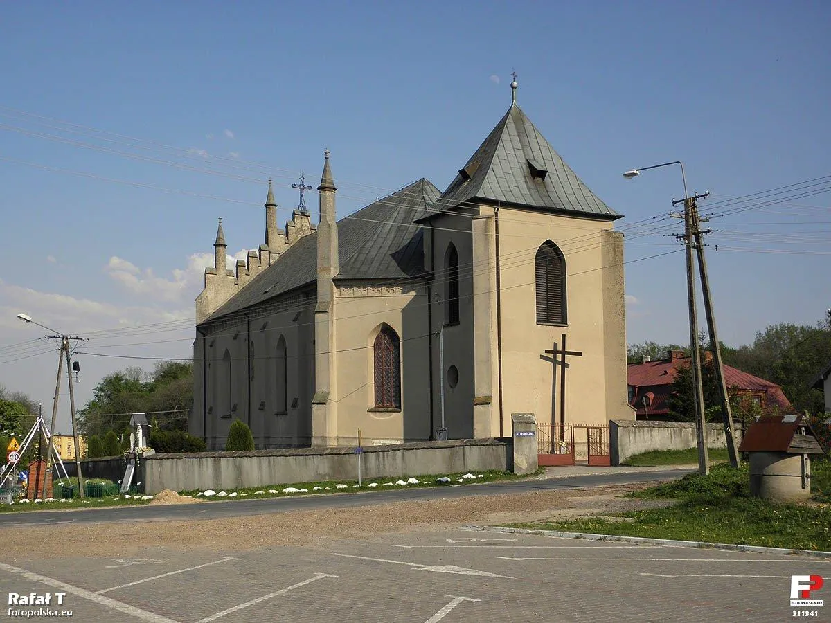 Photo showing: Kościół parafialny w Borkowicach.