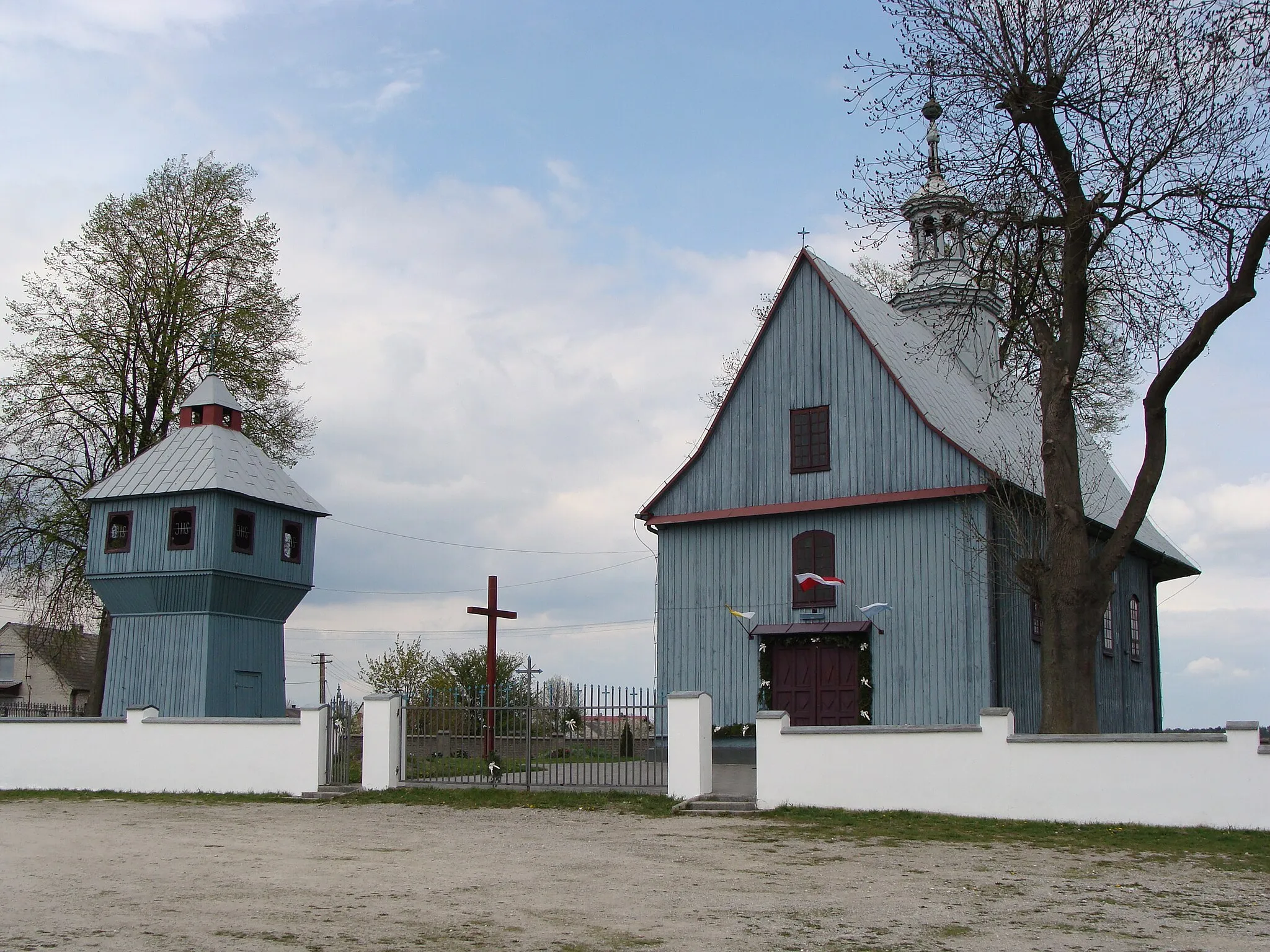 Photo showing: Kościół pw. Narodzenia Najświętszej Maryi Panny w Bebelnie