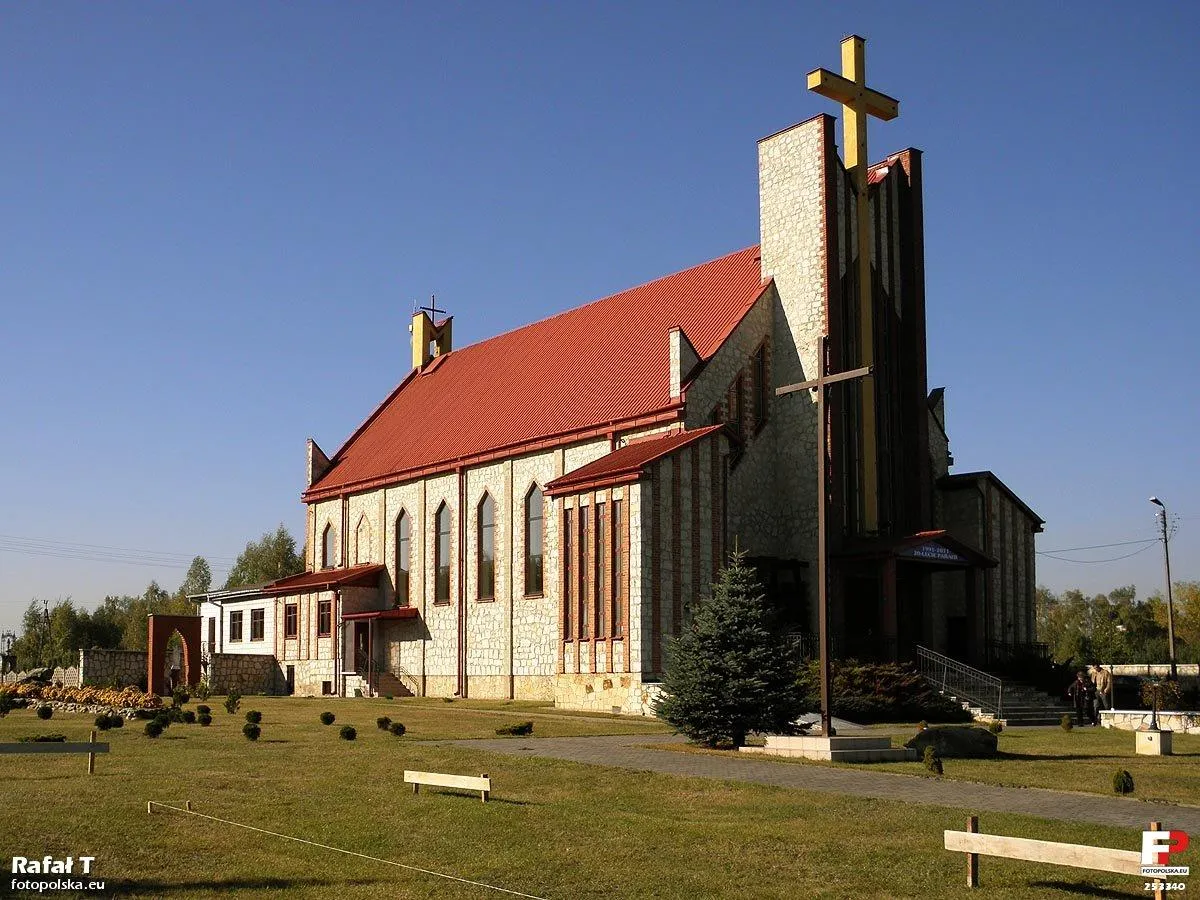 Photo showing: Kościół parafialny w Gąsawach Rządowych.