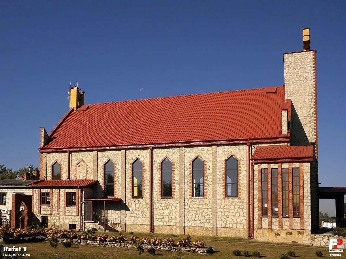 Photo showing: Kościół parafialny w Gąsawach Rządowych.