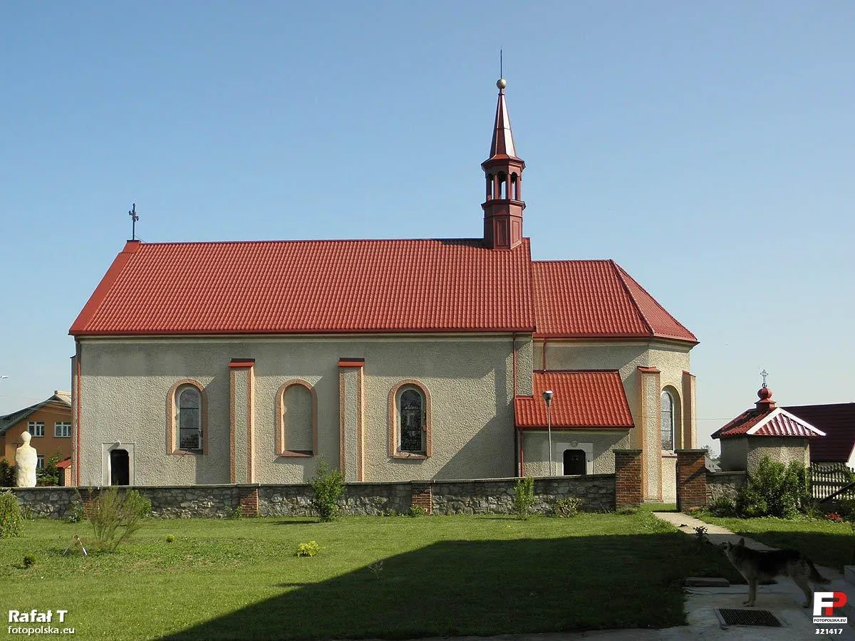 Photo showing: Kościół parafialny w Wysokiej.