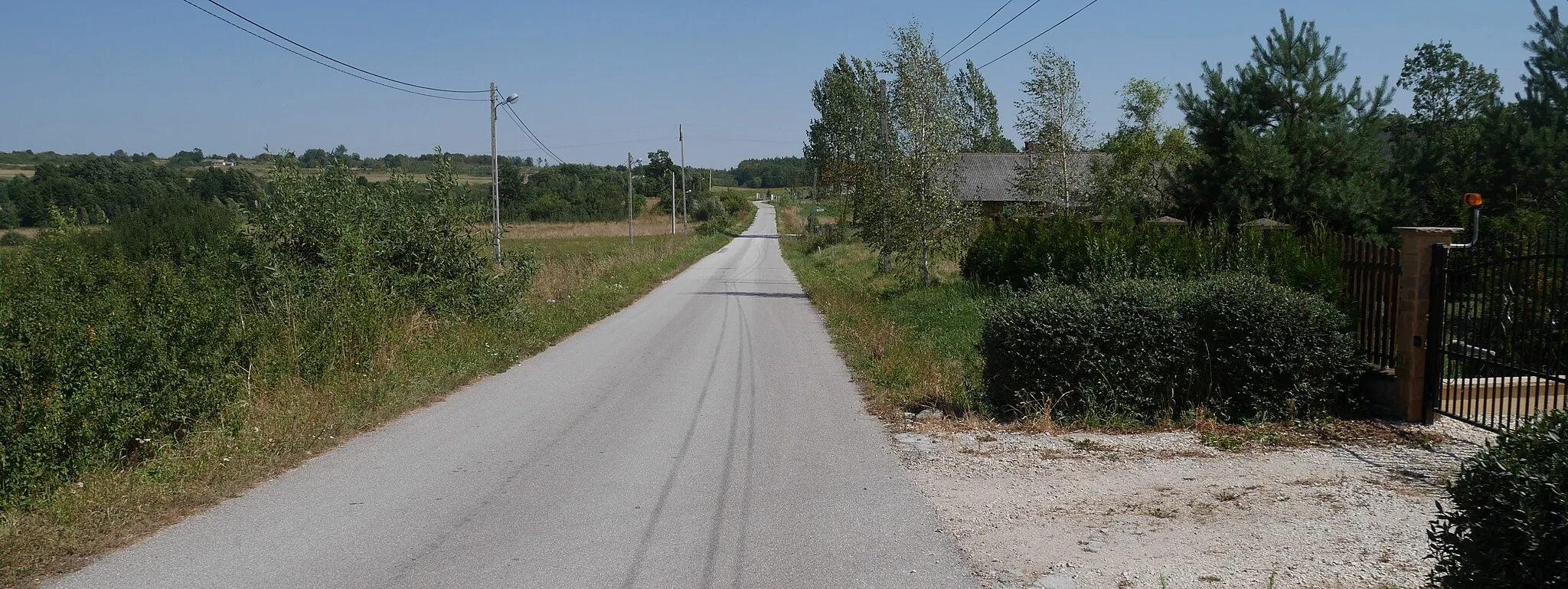 Photo showing: Street in Zaborze