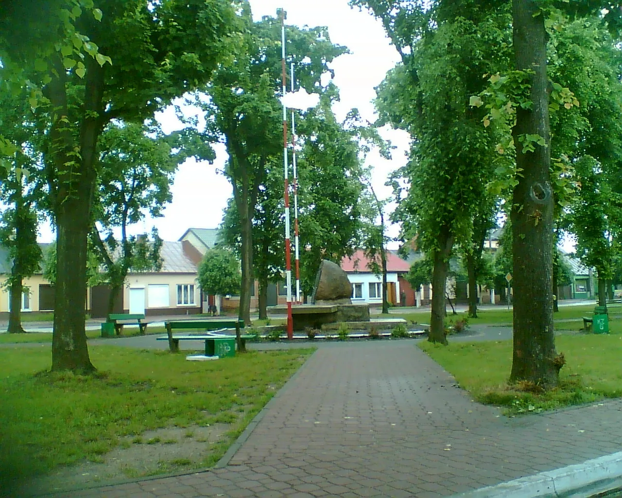 Photo showing: Pomnik w centrum Radoszyc