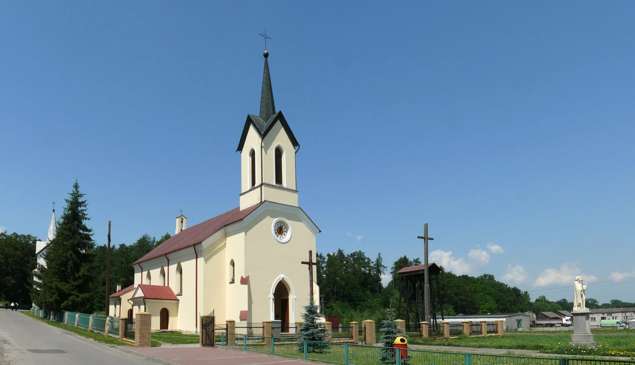 Photo showing: Church in Pawłowice