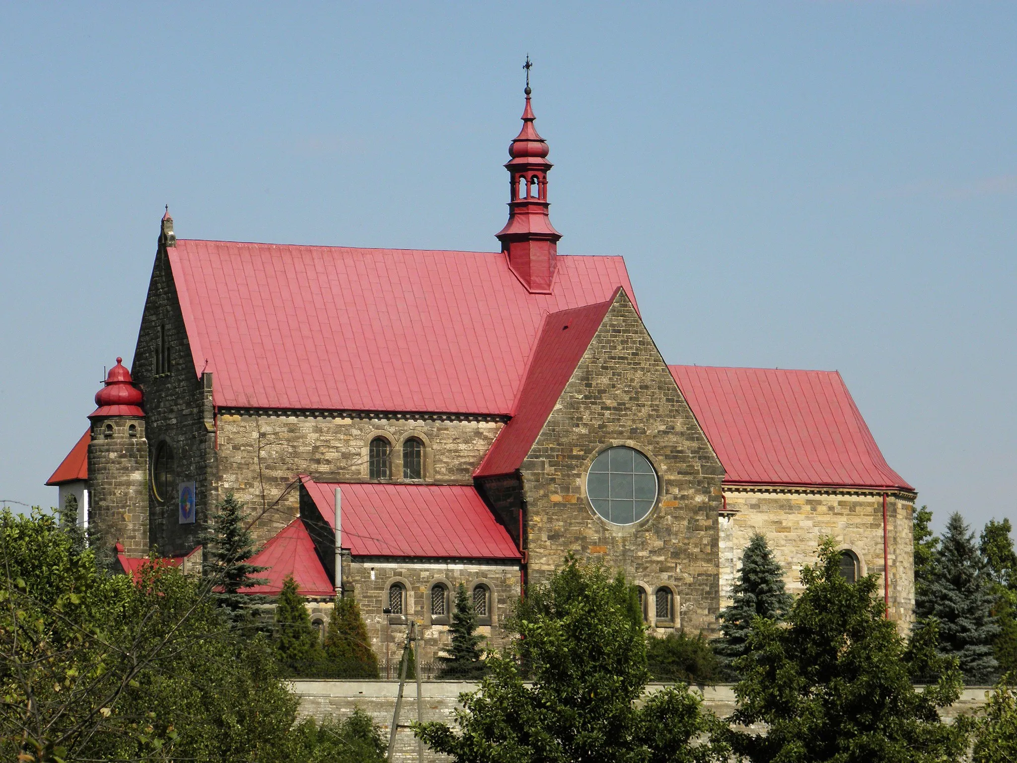 Photo showing: Jastrząb - kościół św. Jana Chrzciciela.