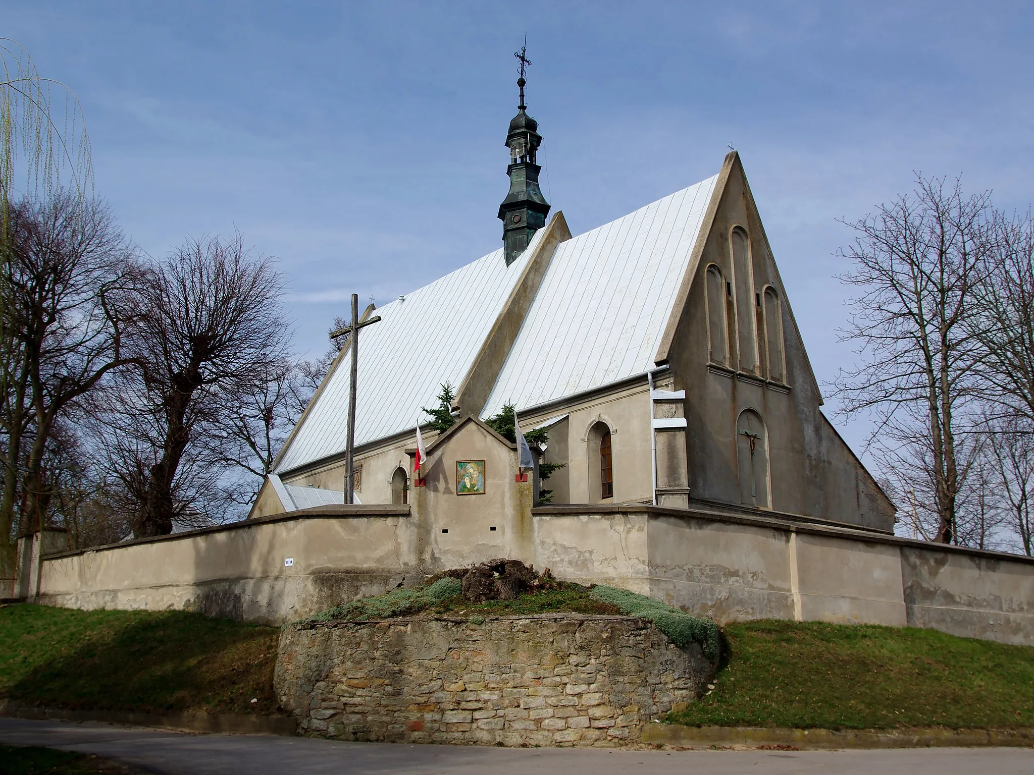 Photo showing: All Saints Church in Wszechświęte, Poland