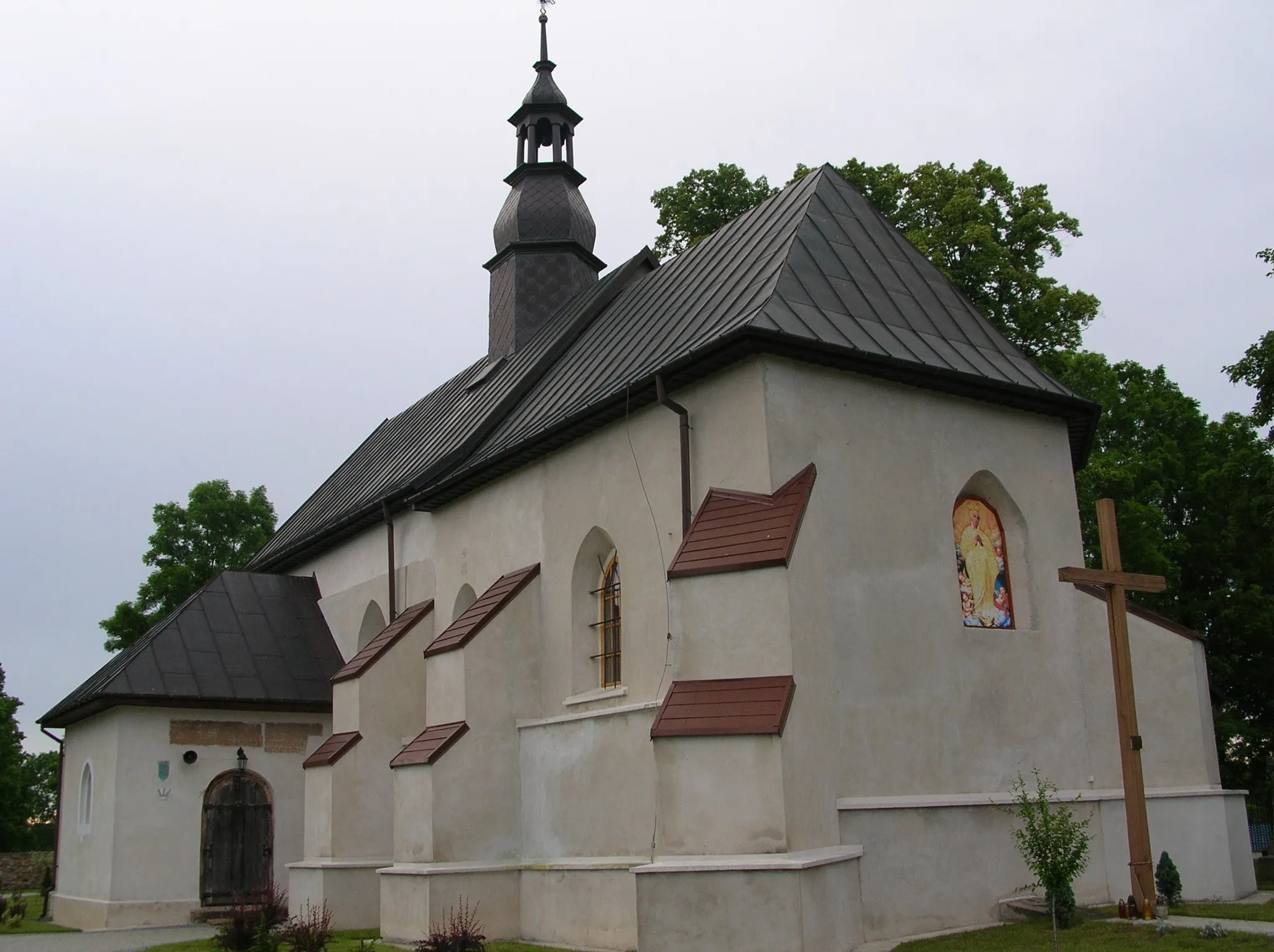 Photo showing: Church in Świętomarz