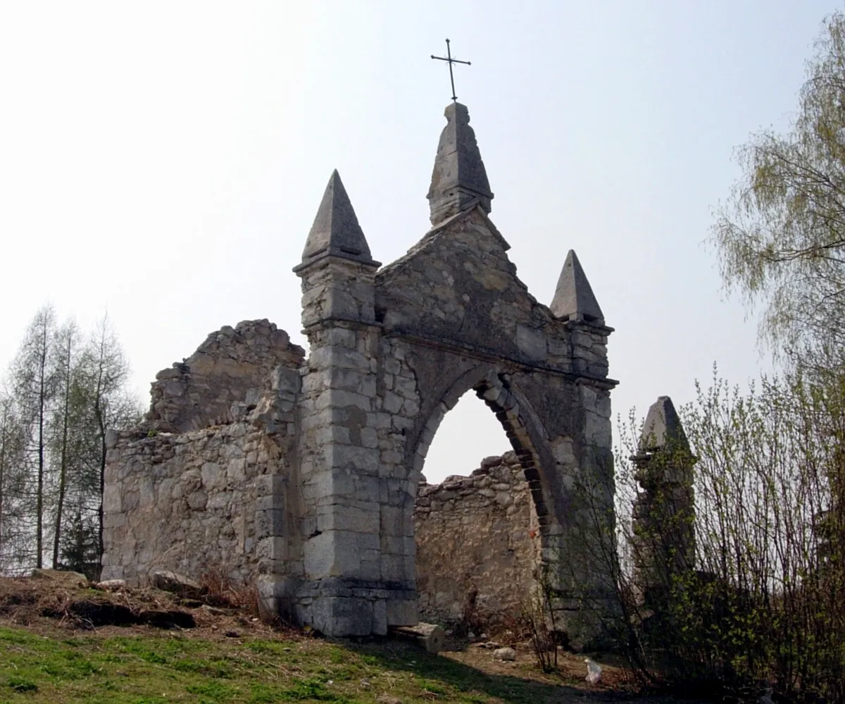 Photo showing: Old cemetery in Stopnica