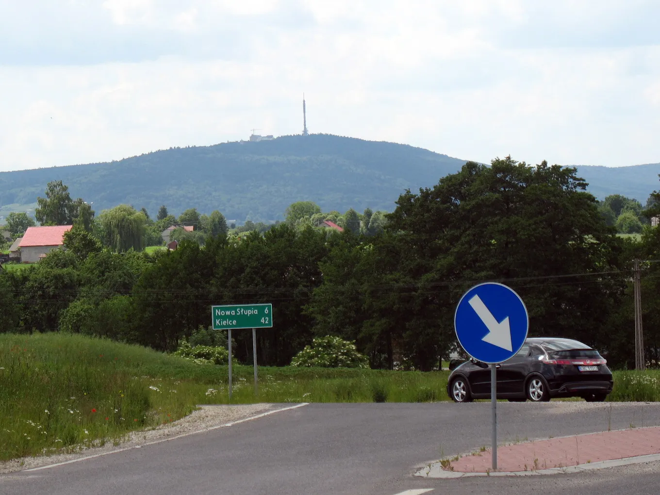 Photo showing: droga wojewodzka 751 sarania zwola (swiety krzyz)