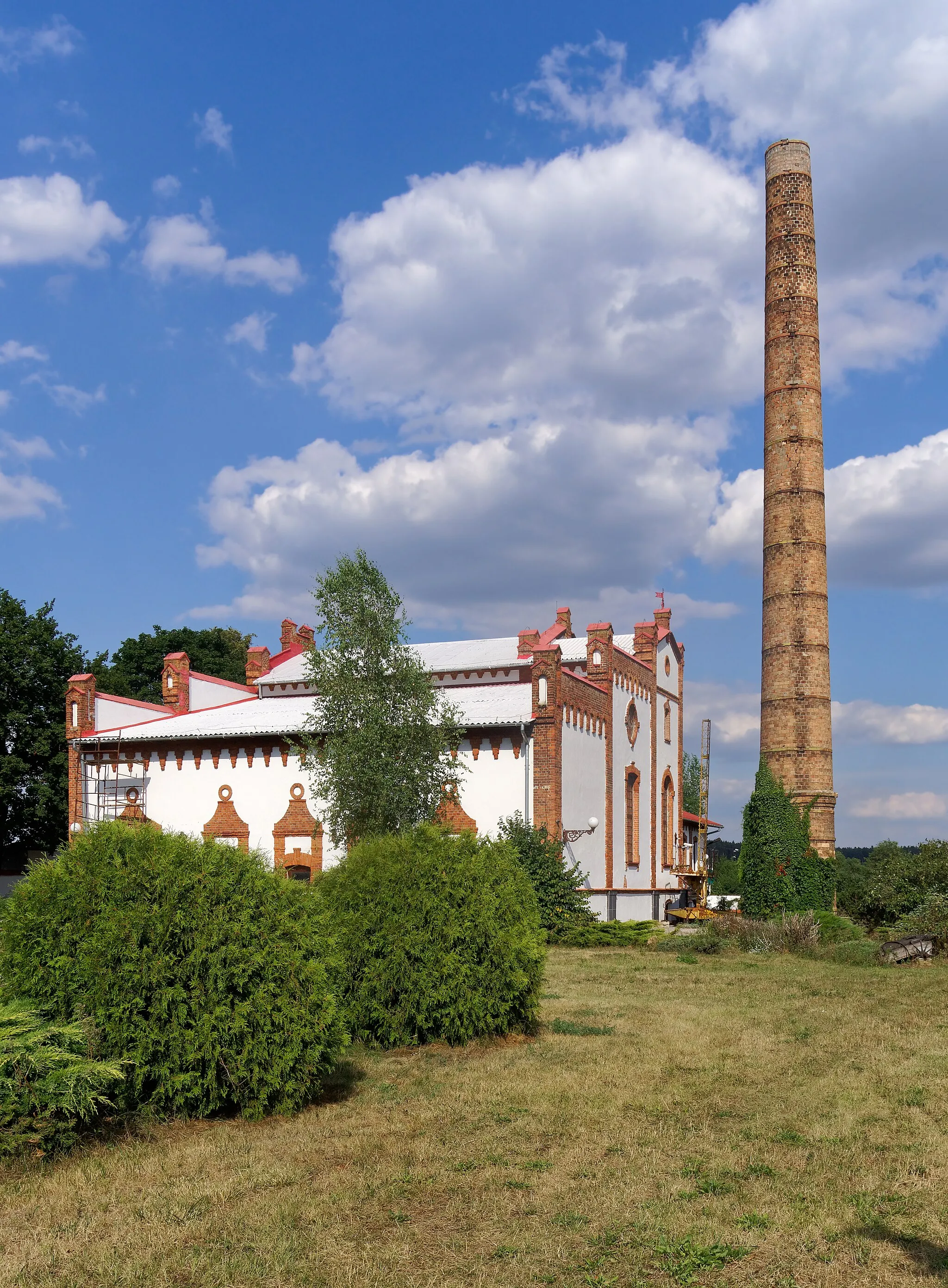 Photo showing: Distillery in Ruda Kościelna, part of the manor complex
