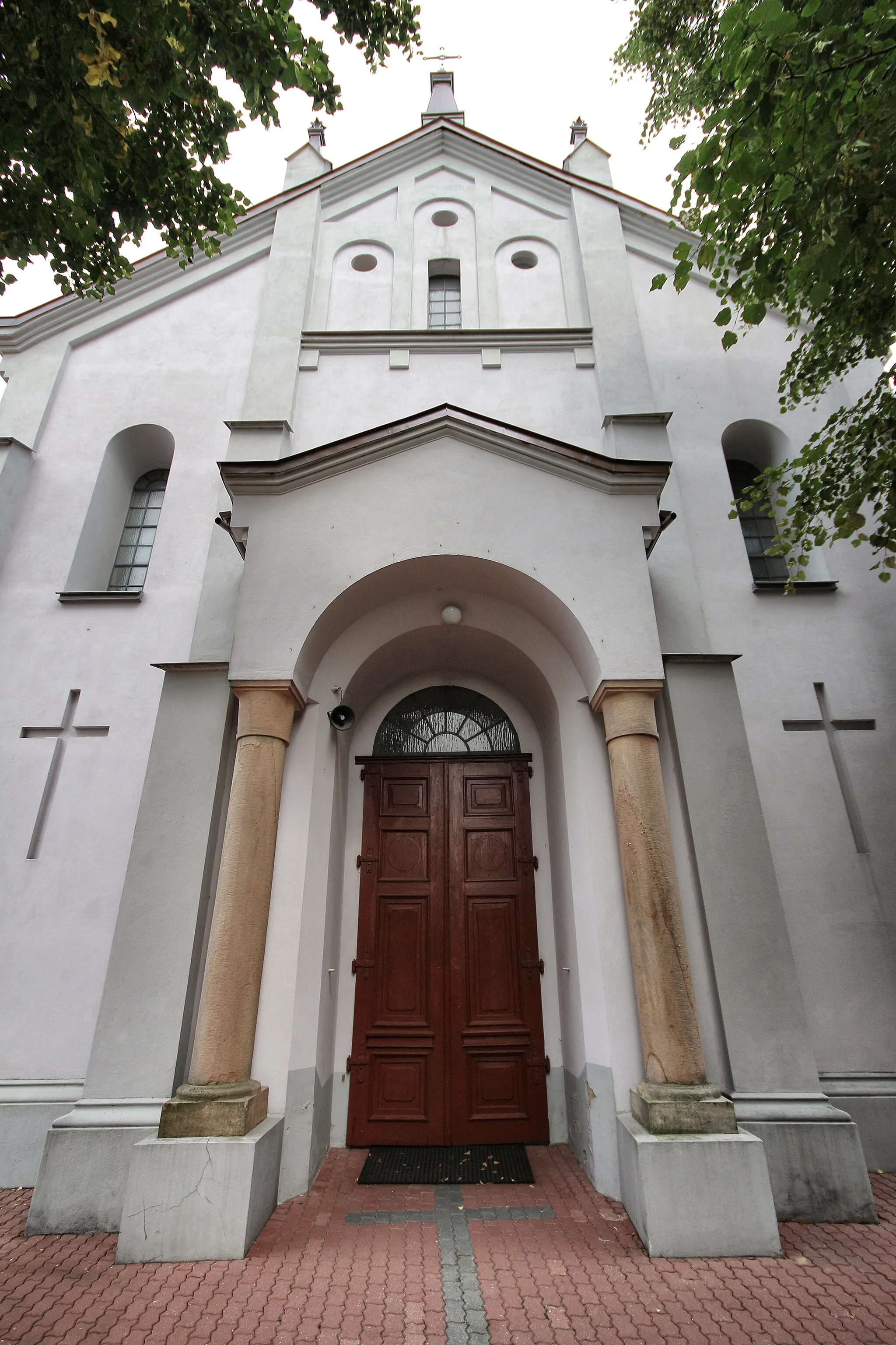 Photo showing: Church in Łukowa.