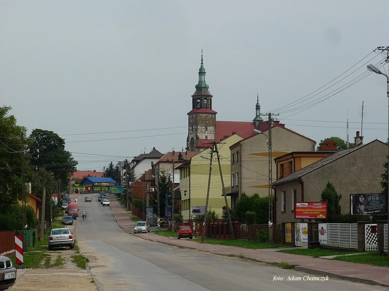 Photo showing: Łopuszno - kościół Podwyższenia Krzyża.