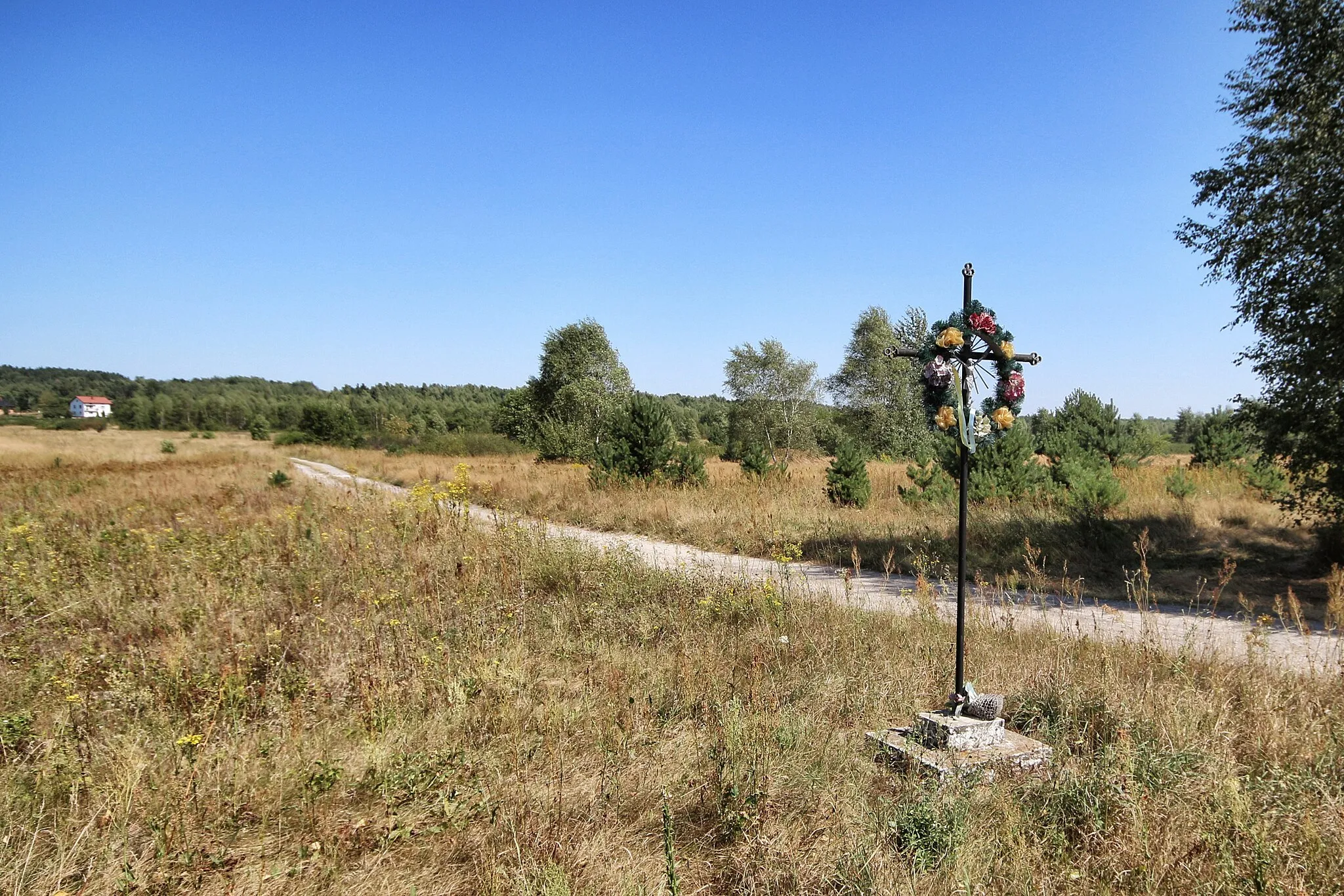 Photo showing: Cross in Kranów.