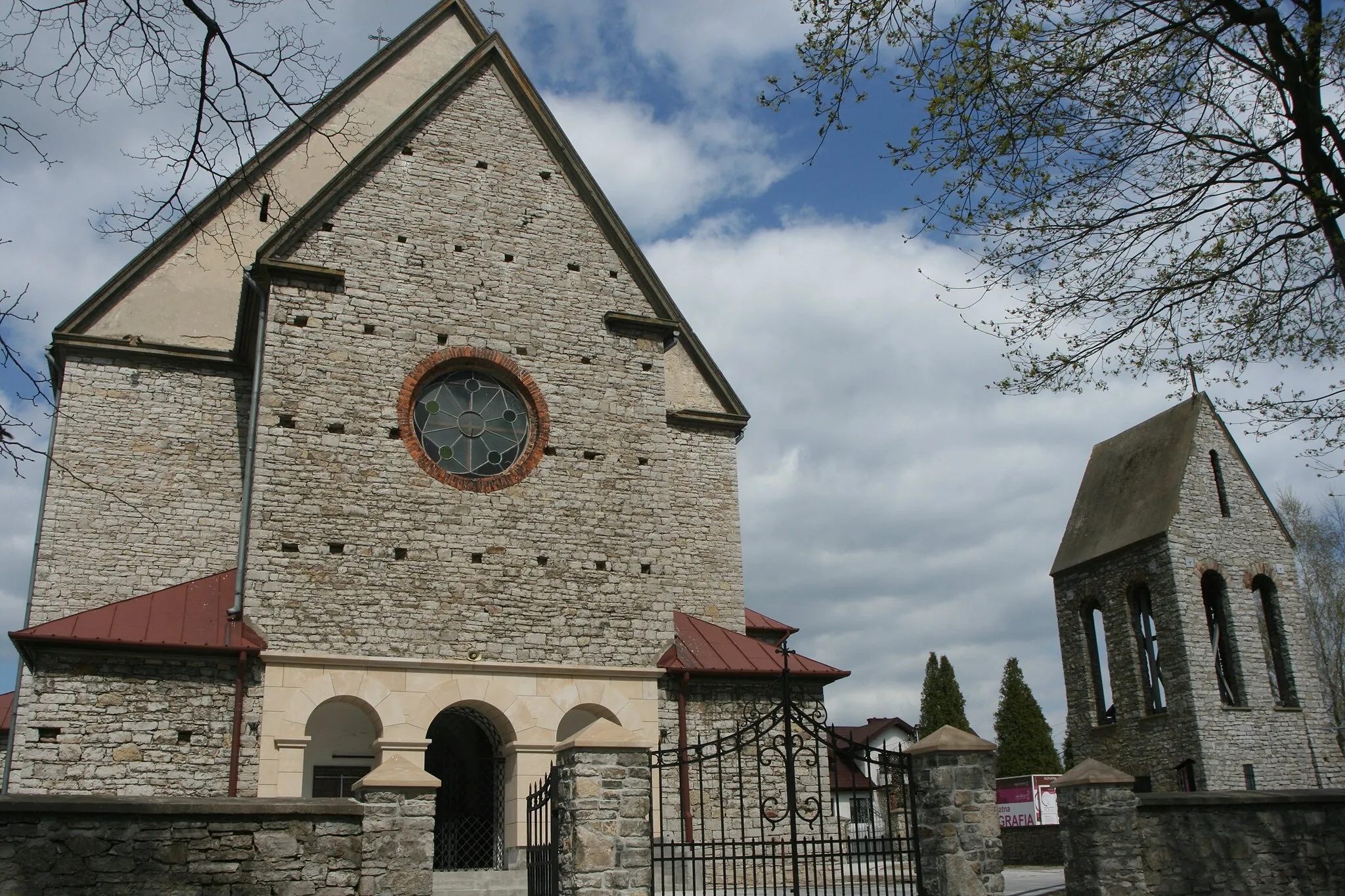 Photo showing: Krajno-Parcele, kościół