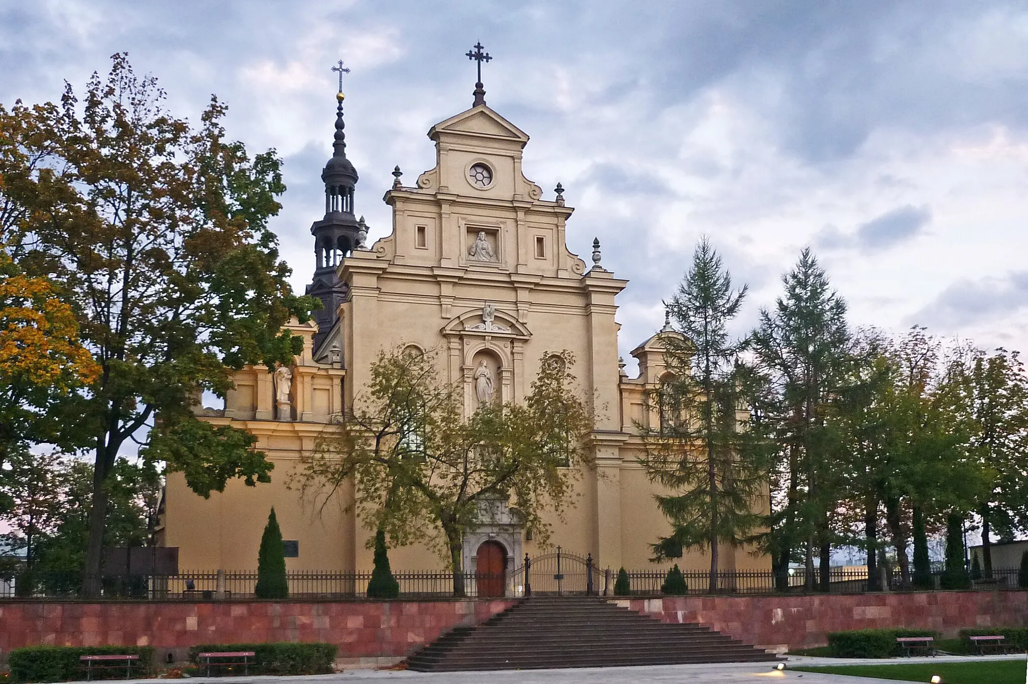 Photo showing: Kathedrale von Kielce in Polen