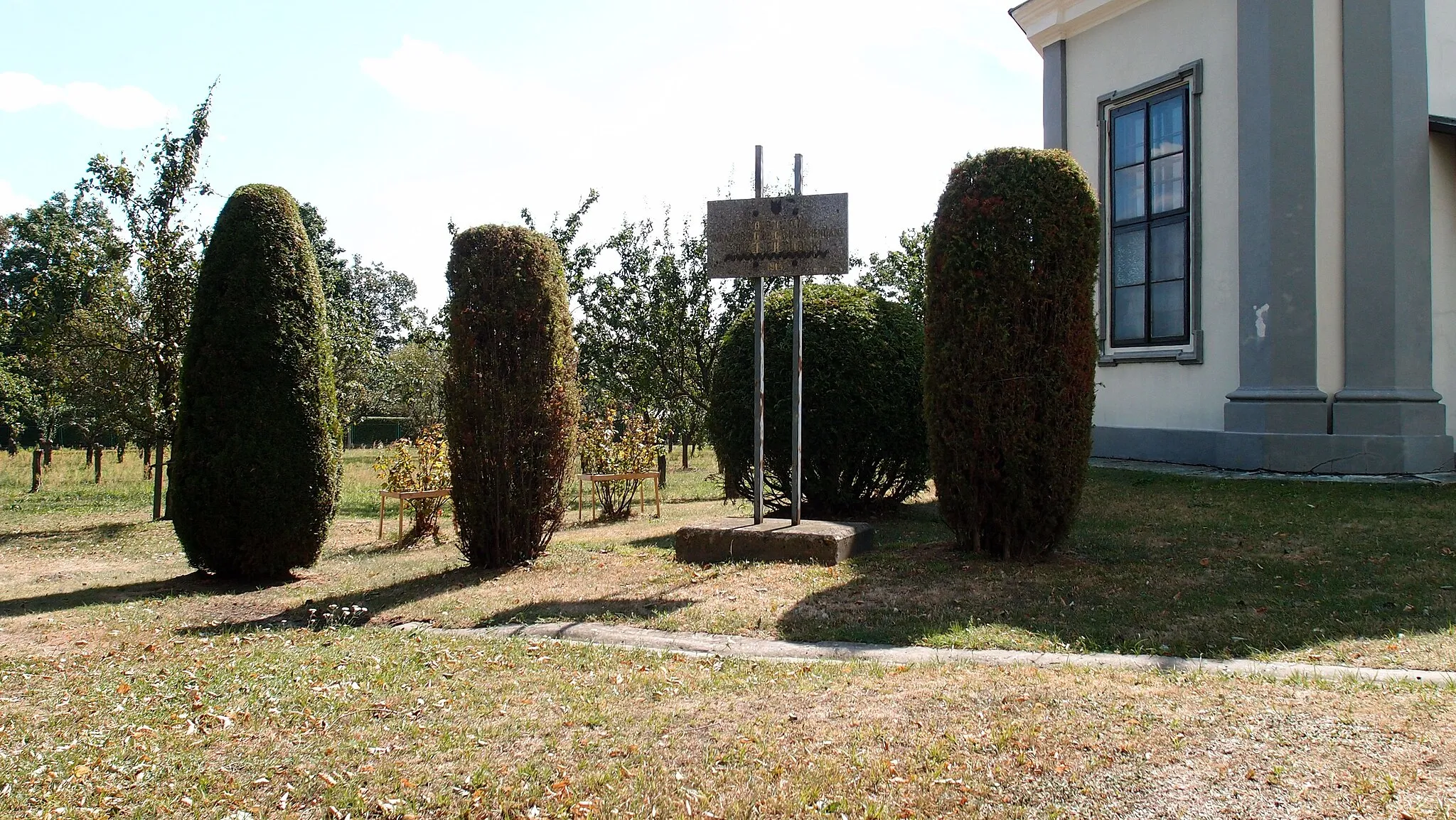 Photo showing: Palace in Grabki Duże, garden