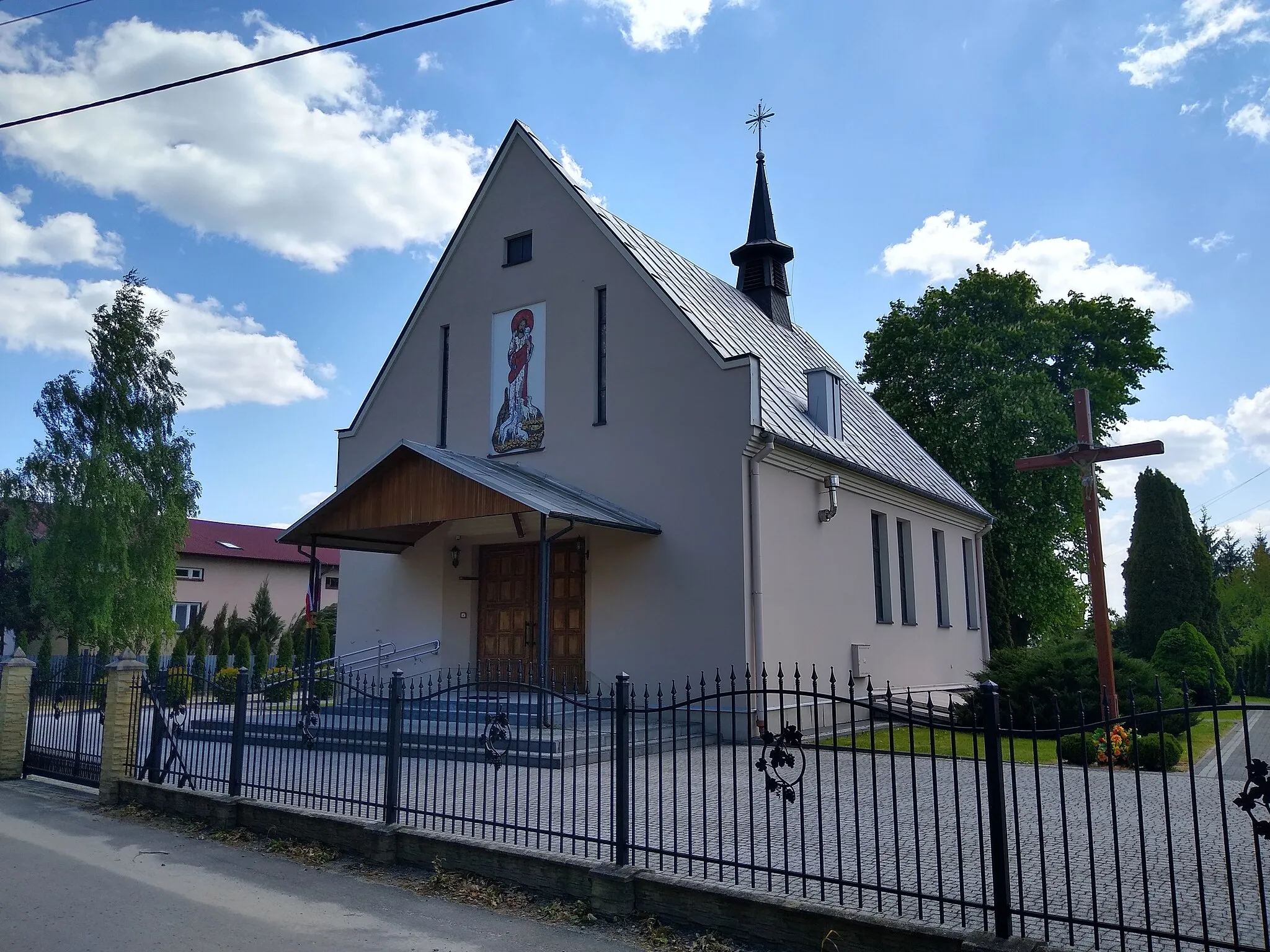 Photo showing: Chrząstów (kaplica Dobrego Pasterza)