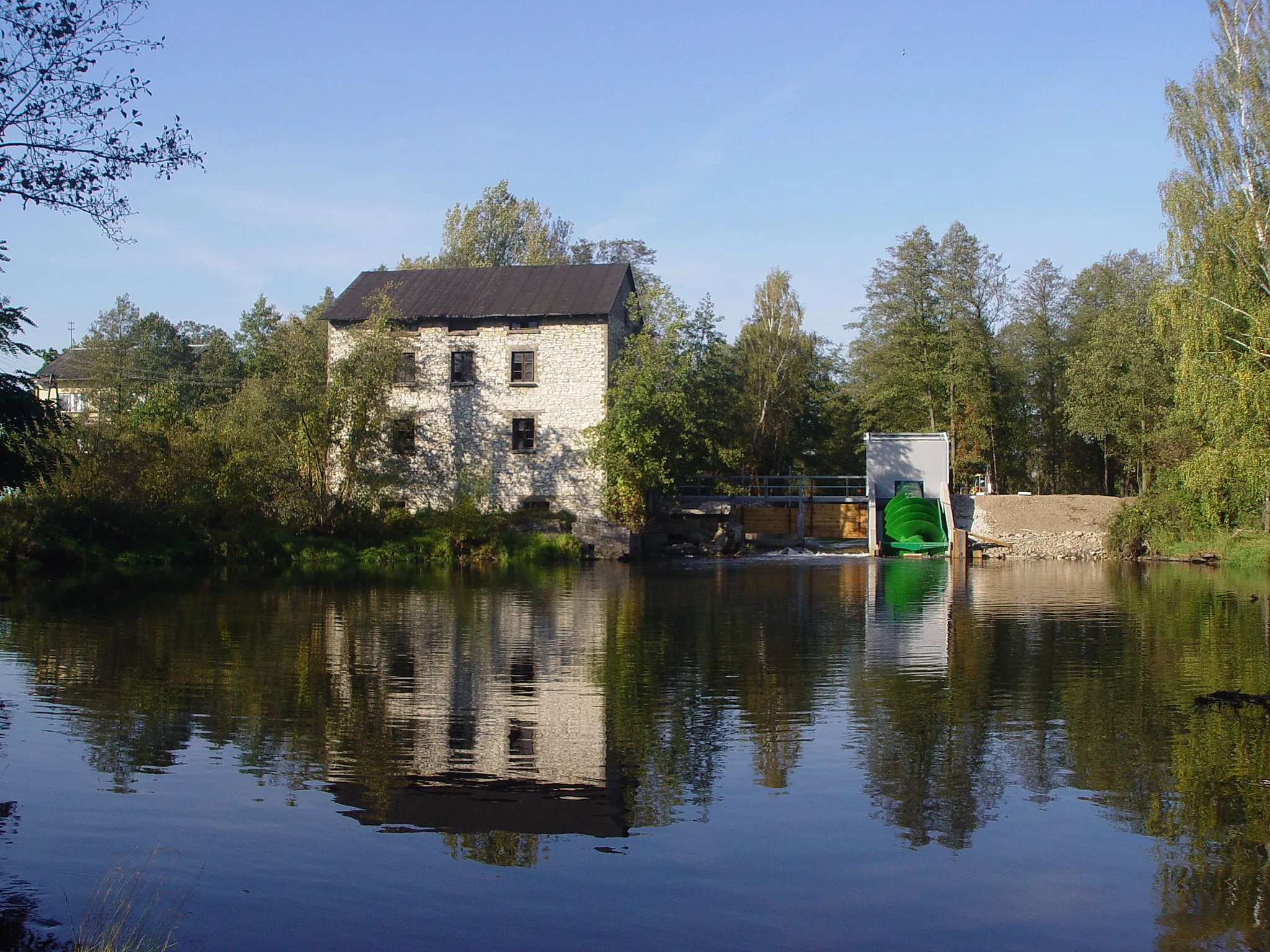 Photo showing: Bieleckie Młyny - młyn na Czarnej Nidzie