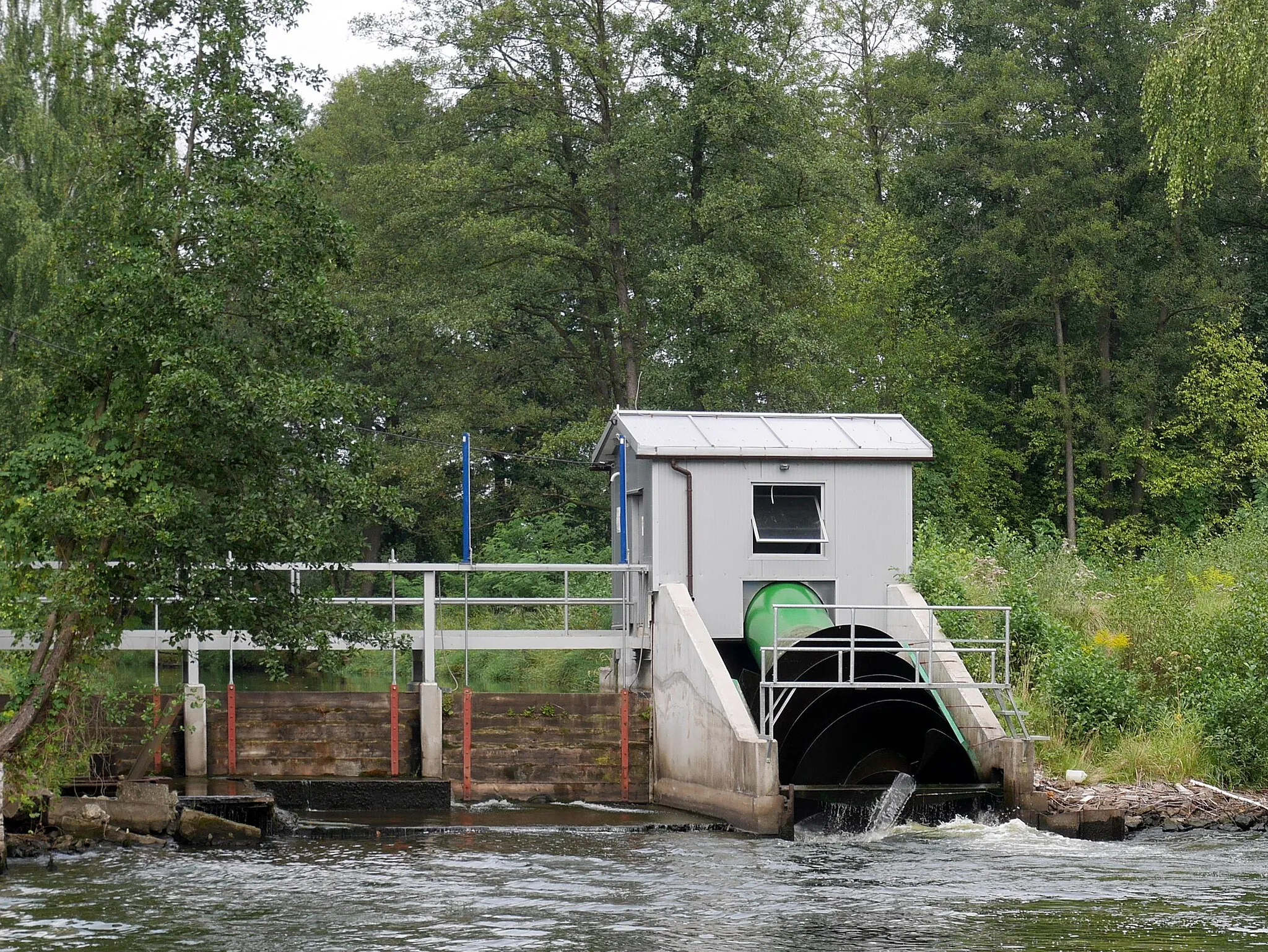 Photo showing: Watermill on Czarna Nida in Bieleckie Młyny