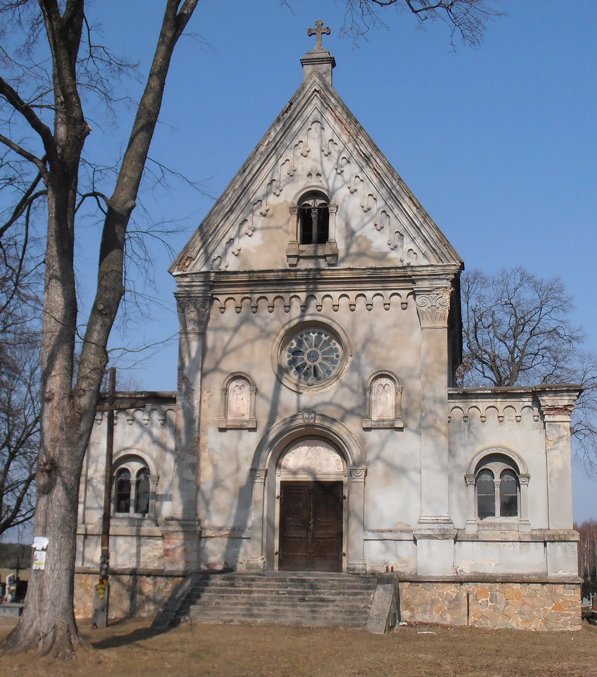Photo showing: Kaplica cmentarna św. Barbary w Maluszynie (zabytek 400/86)