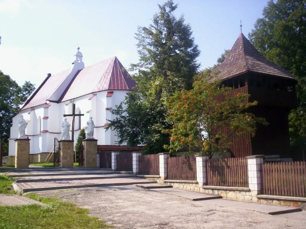 Photo showing: Church in Kurzelów