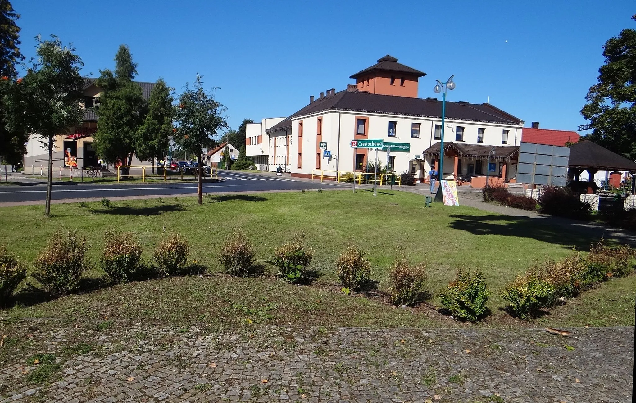 Photo showing: Janów (woj. śląskie). Rynek