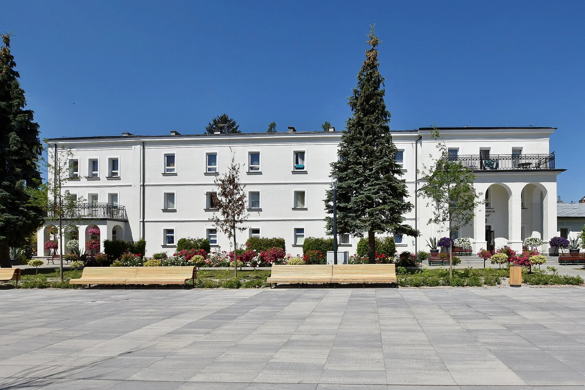 Photo showing: Solec-Zdrój, Sanatorium Świt