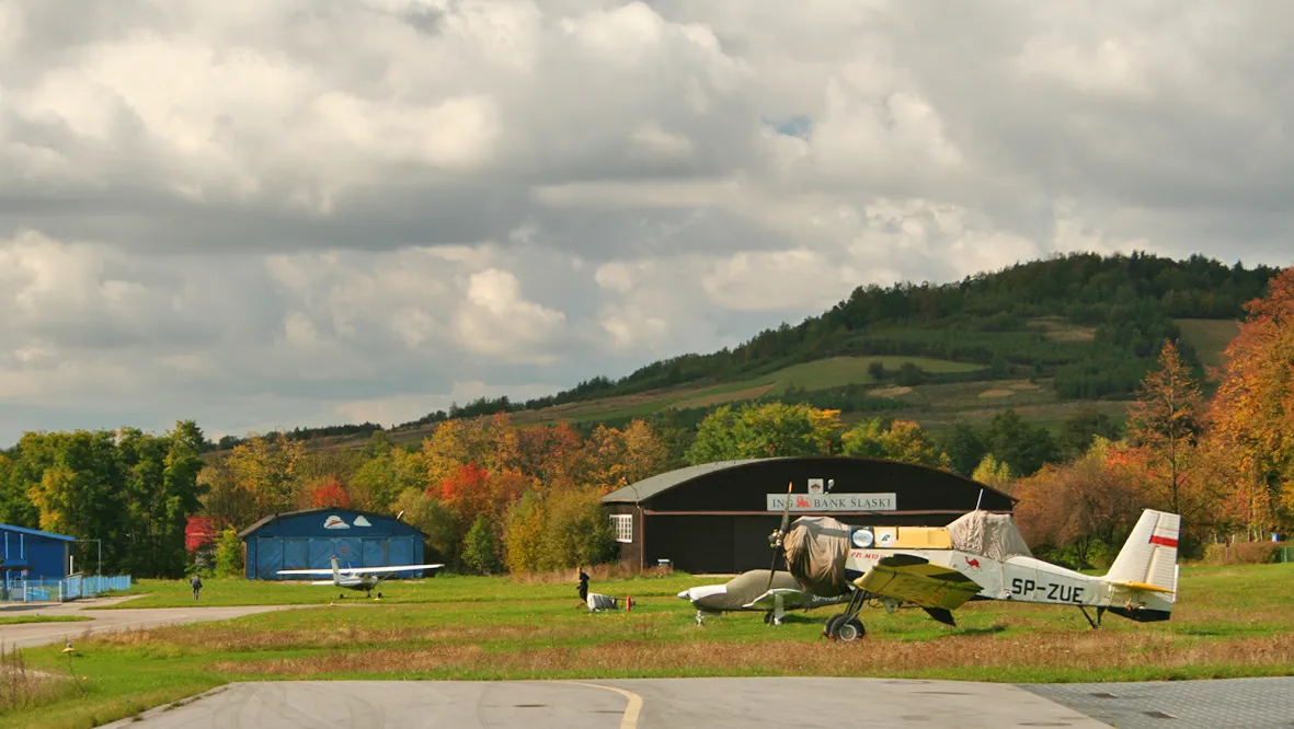 Photo showing: Masłów - Aeroklub Kielecki