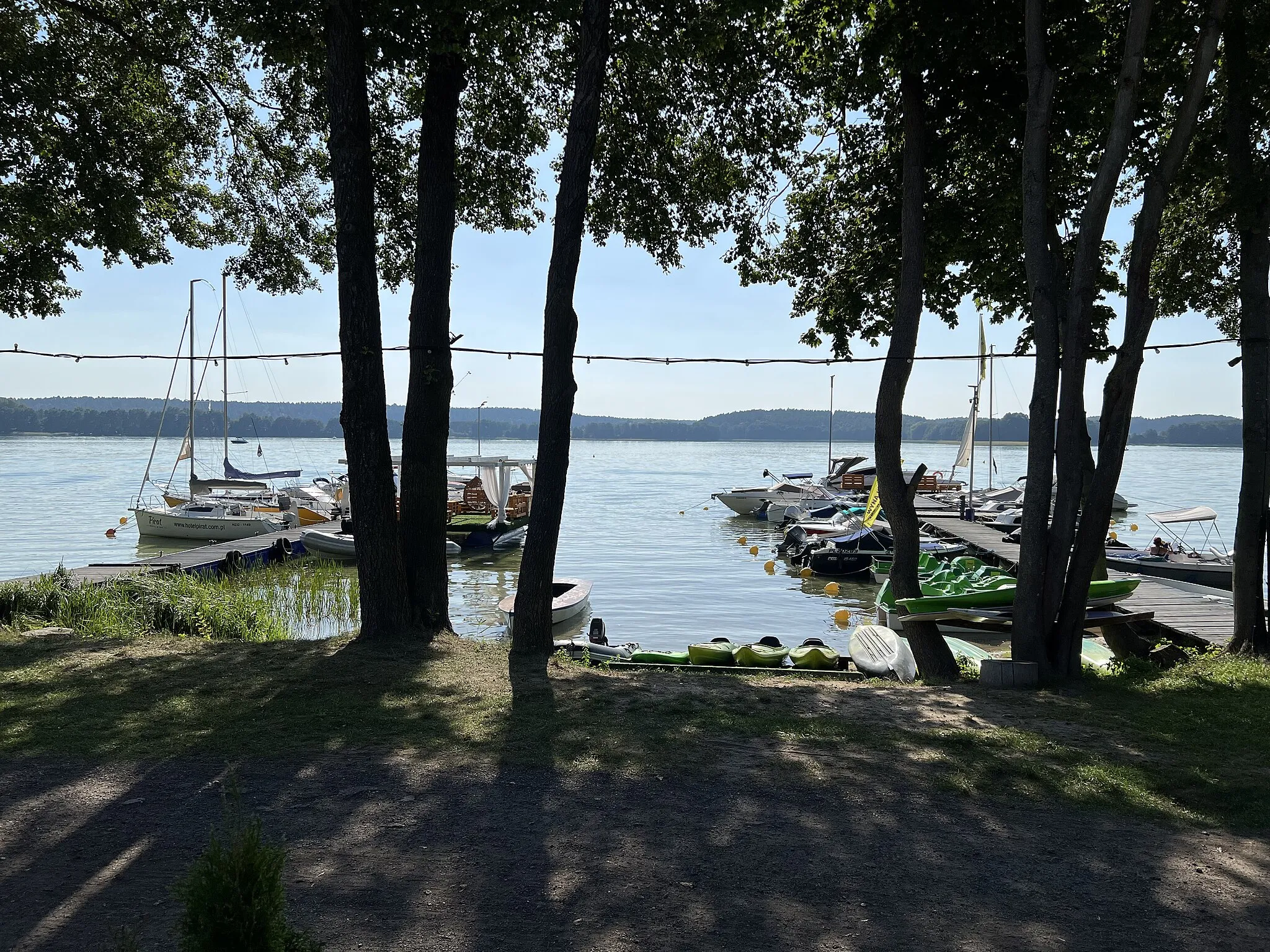 Photo showing: Jezioro Ukiel w Olsztynie, Zatoka Kopernika