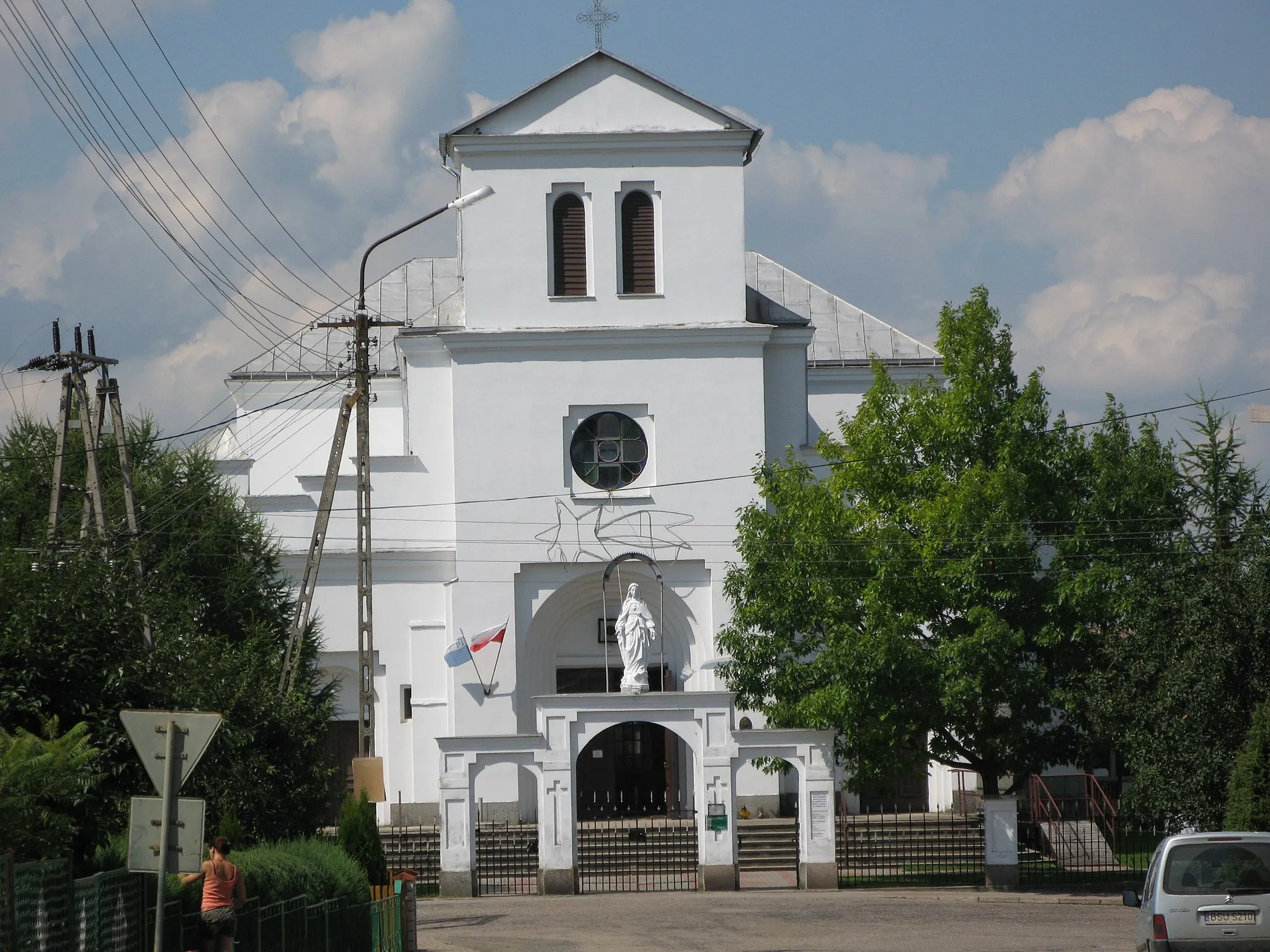 Photo showing: Przerośl - rzymskokatolicki kościół parafialny p.w. Narodzenia Najświętszej Maryi Panny
