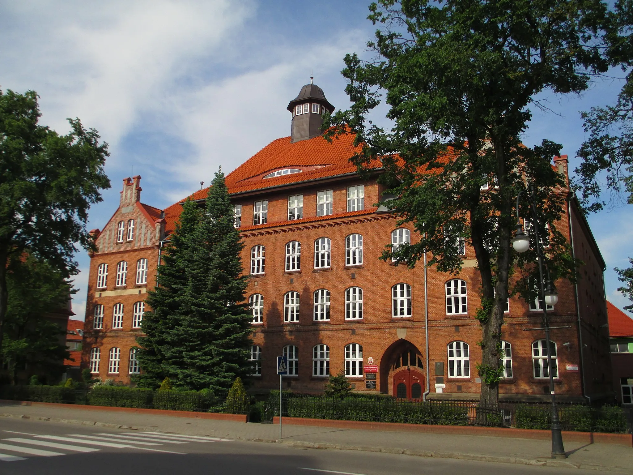 Photo showing: Ełk - I Liceum