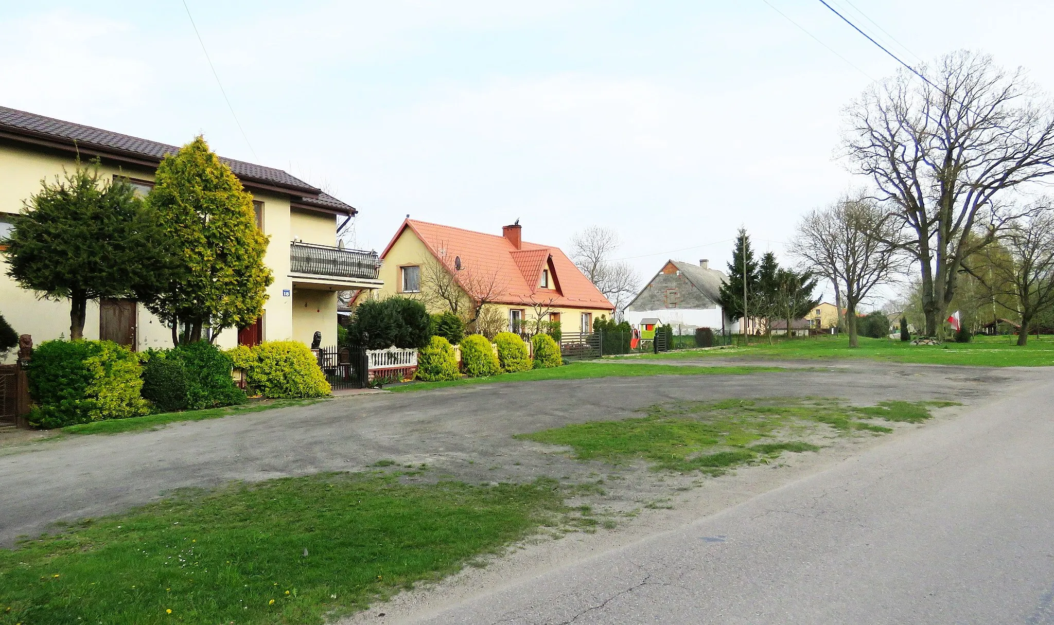 Photo showing: Gałdowo, centrum wsi