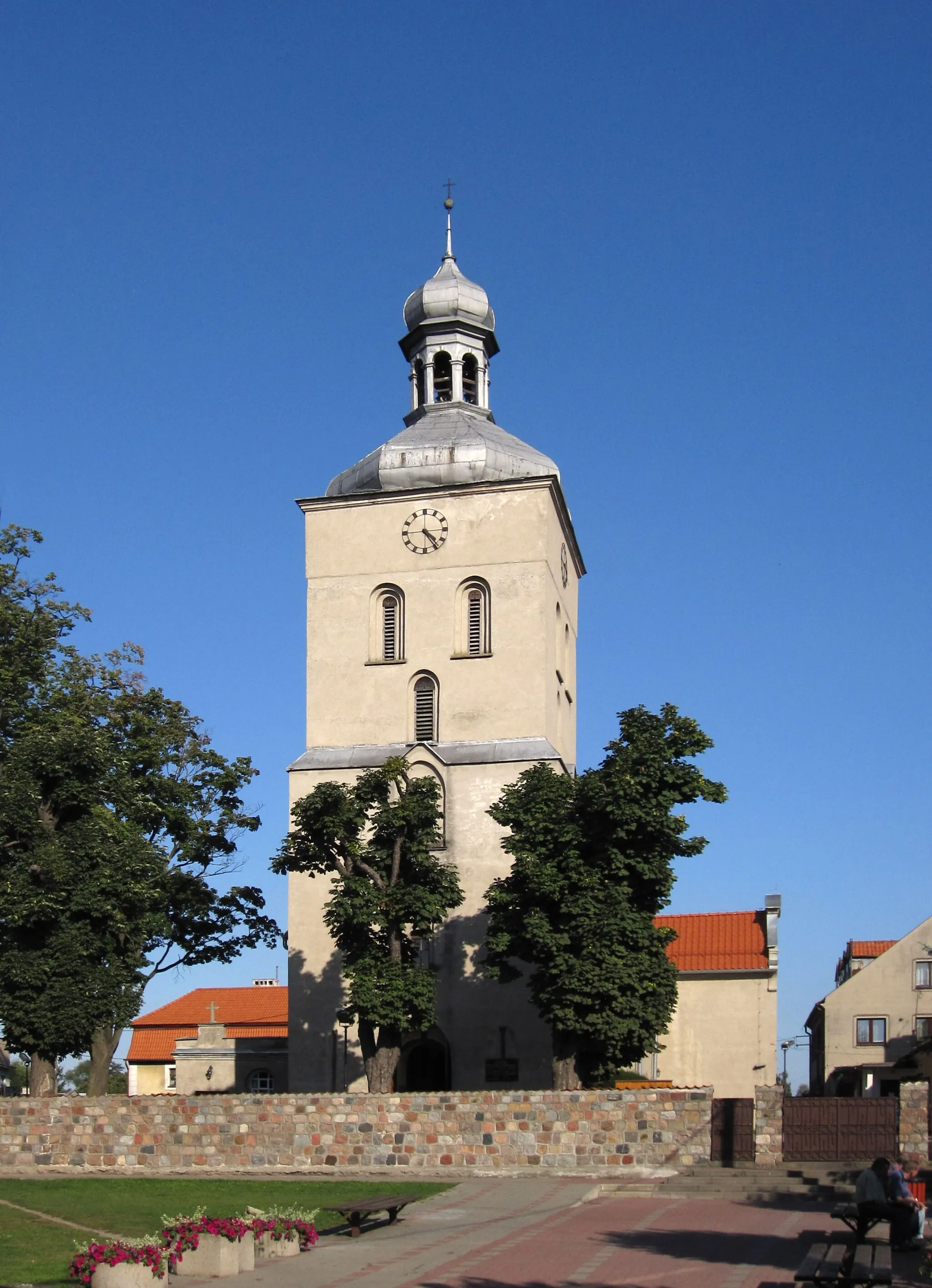 Photo showing: Adalbert of Prague church in Lidzbark