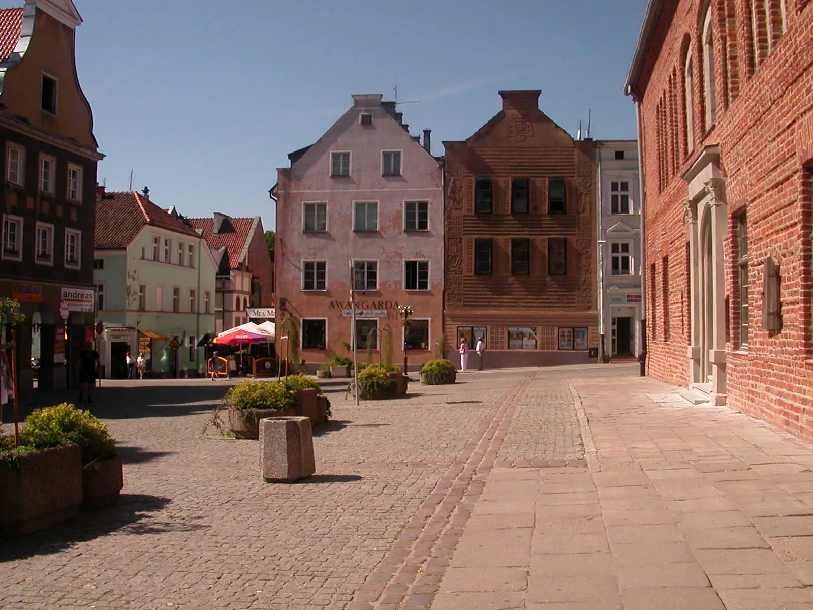 Photo showing: Olsztyn, ul. Stare Miasto - kamienice i fragment starego ratusza (z prawej)