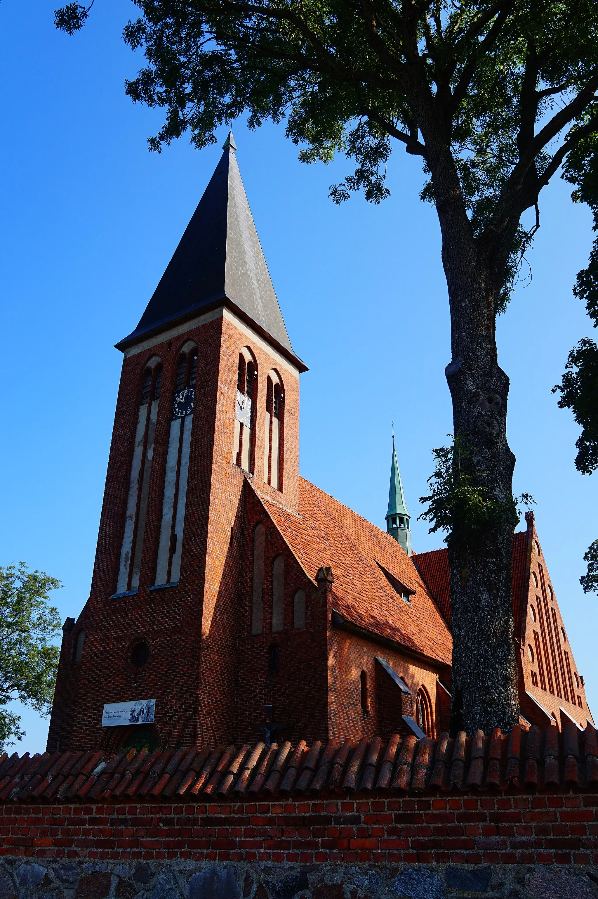 Photo showing: Żegoty, pow. lidzbarski. Kościół pw. Świętego Jana Ewangelisty