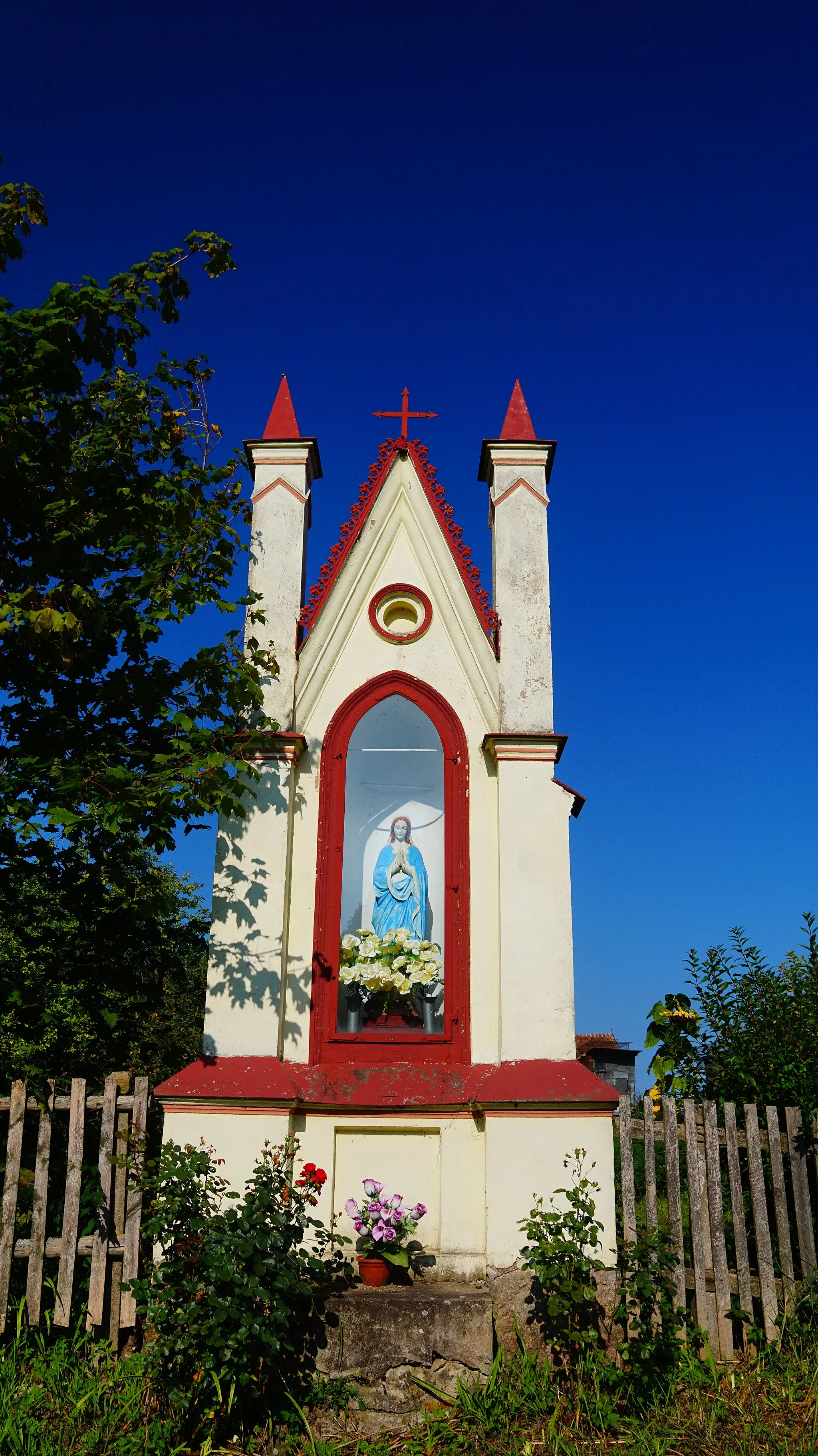 Photo showing: Kapliczka, wieś Tolniki Wielkie, pow. lidzbarski