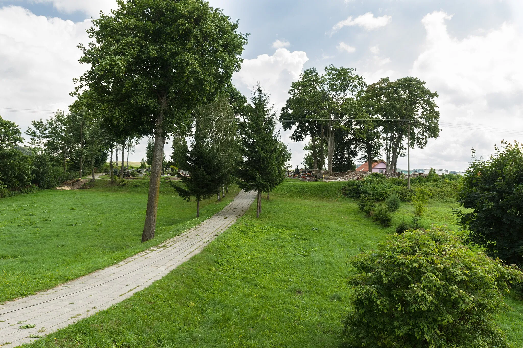 Photo showing: Hřbitov v obci Szestno, Polsko