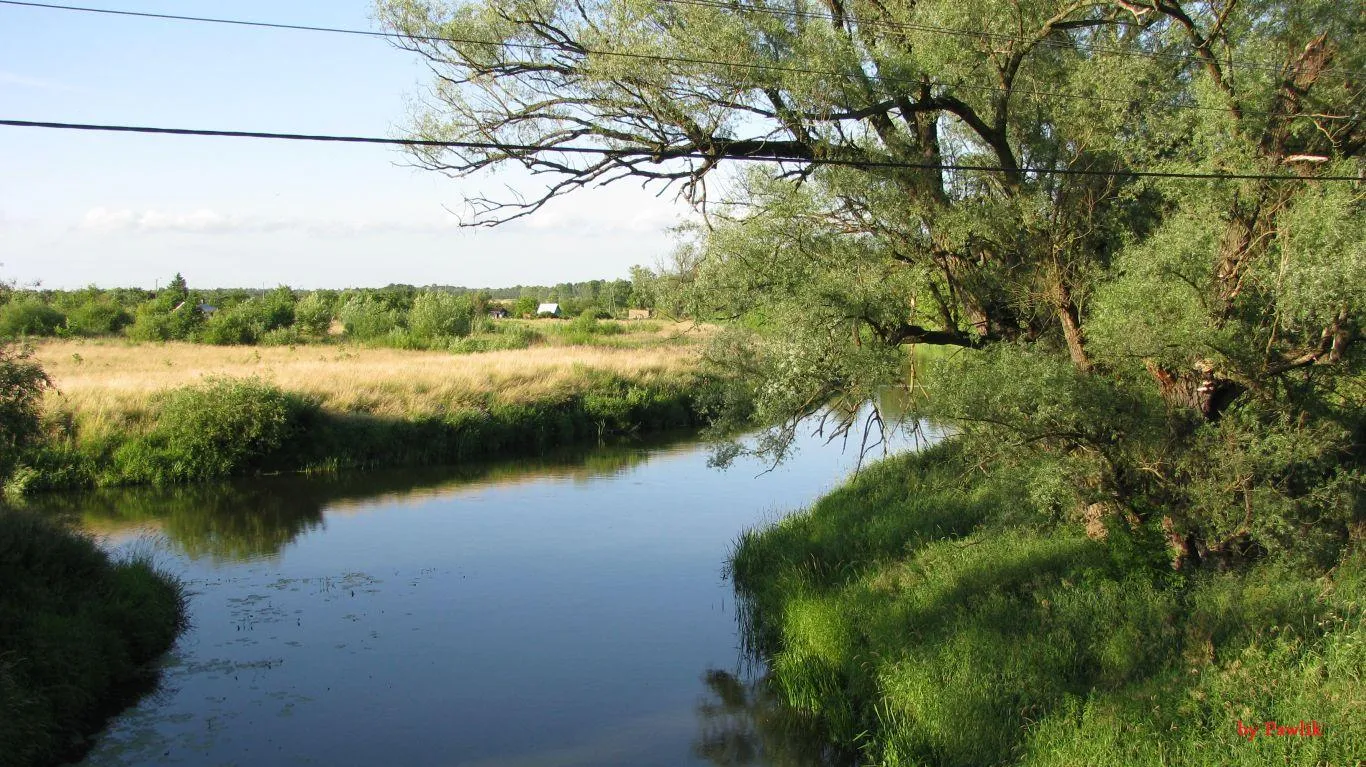 Photo showing: łyna and guber rivers