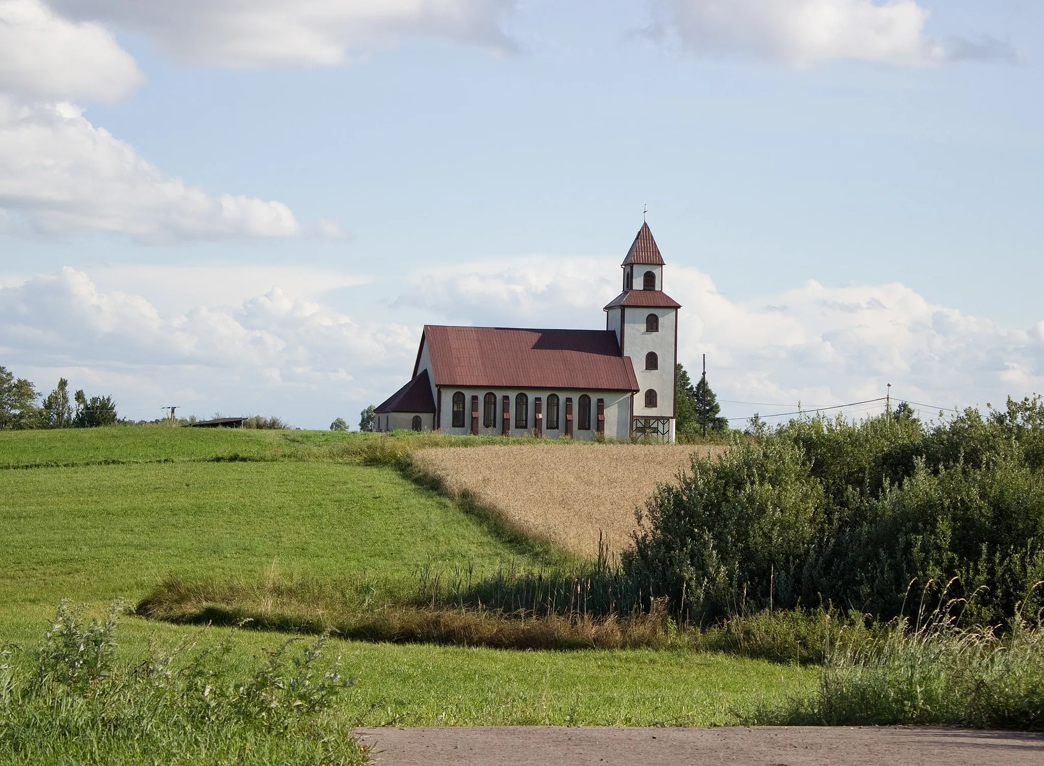 Photo showing: Church, Sędki, gmina Ełk, powiat ełcki, Warmian-Masurian Voivodeship