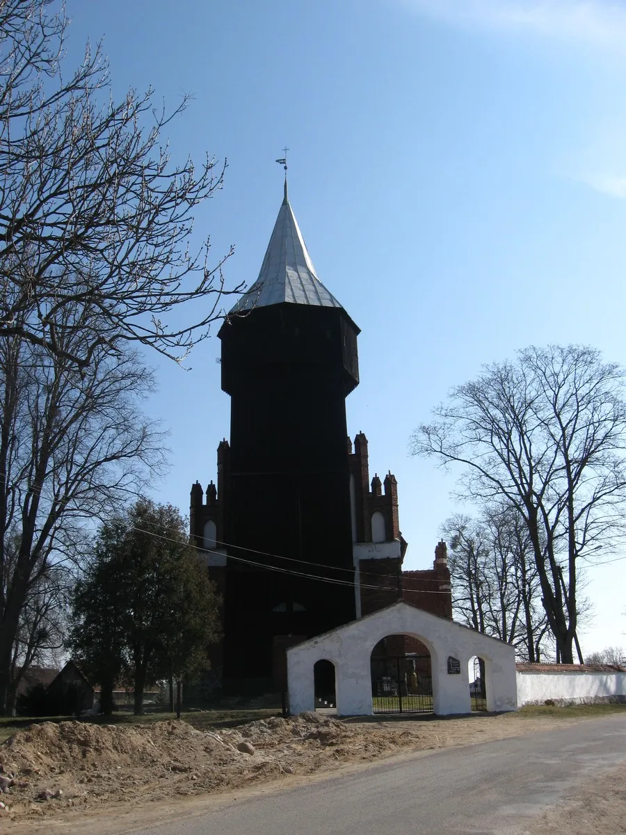 Photo showing: Radostowo, kościół p.w. św. Jerzego (zabytek nr rejestr. A-602)