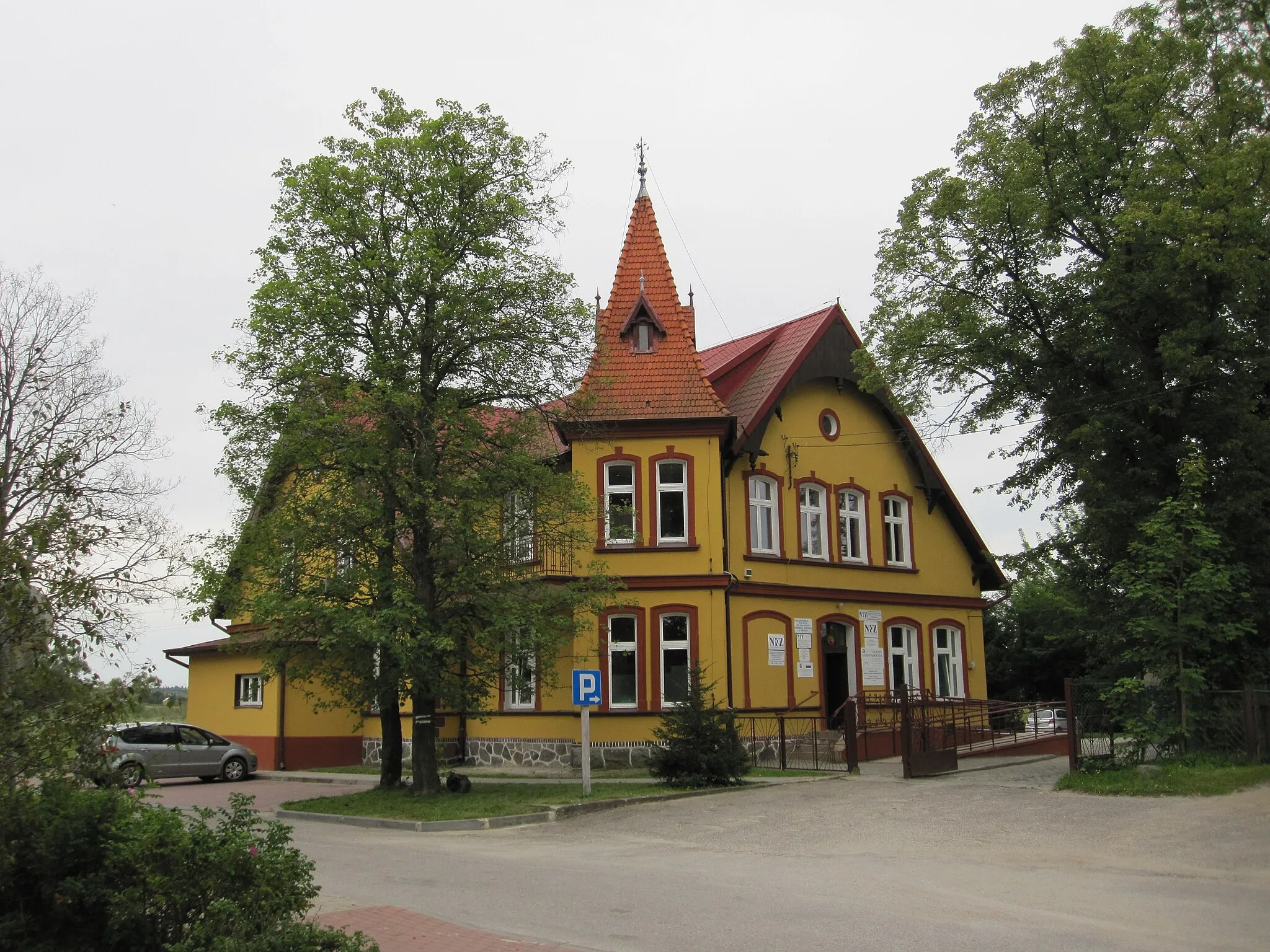 Photo showing: Building on 12 Cierniaka street in Orzysz