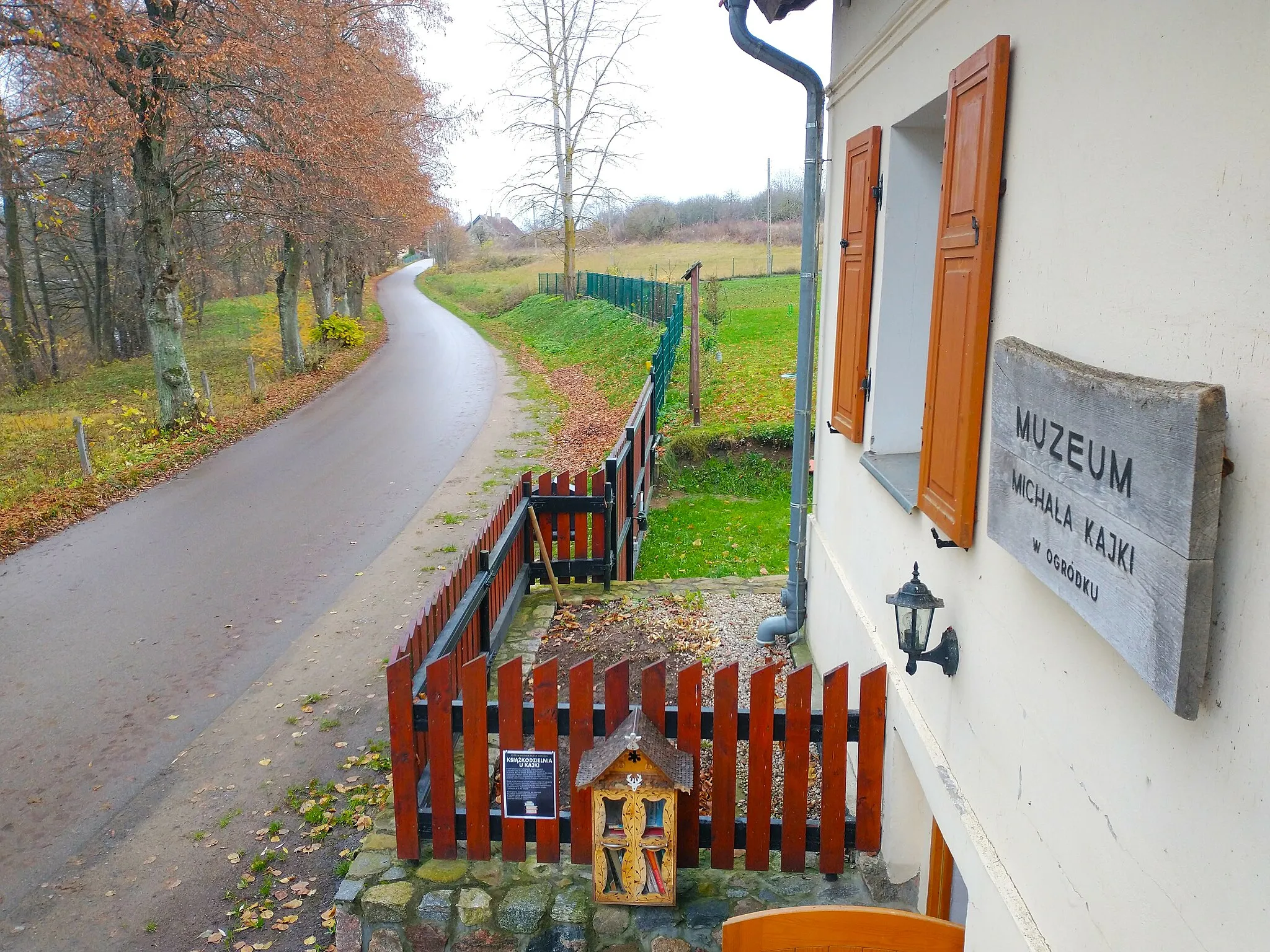 Photo showing: Dom - Muzeum Michała Kajki w Ogródku.