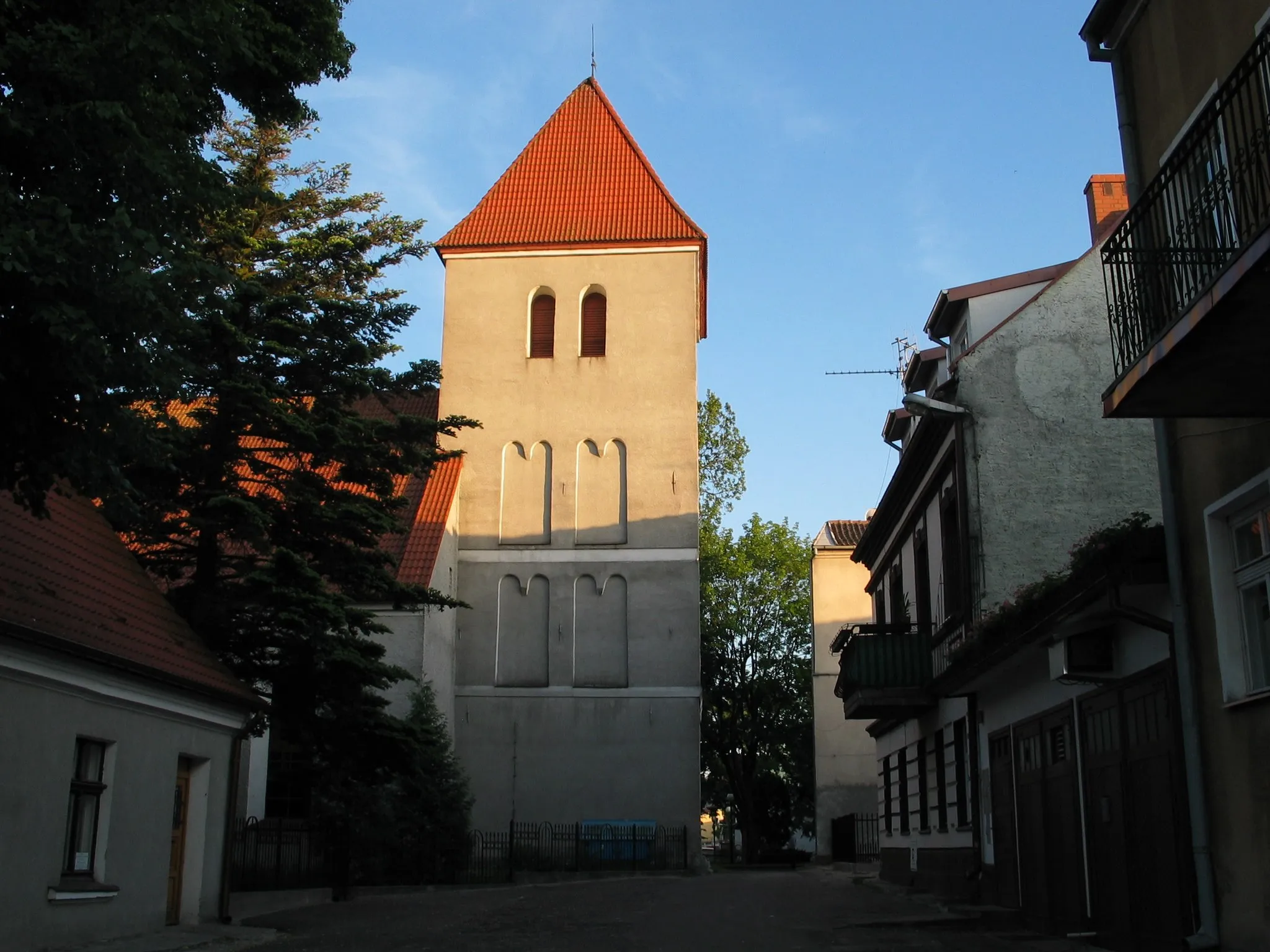 Photo showing: Mrągowo, ul. Kościelna 2 - kościół ewangelicko-augsburski (zabytek nr A-1085 z 6.08.1968)