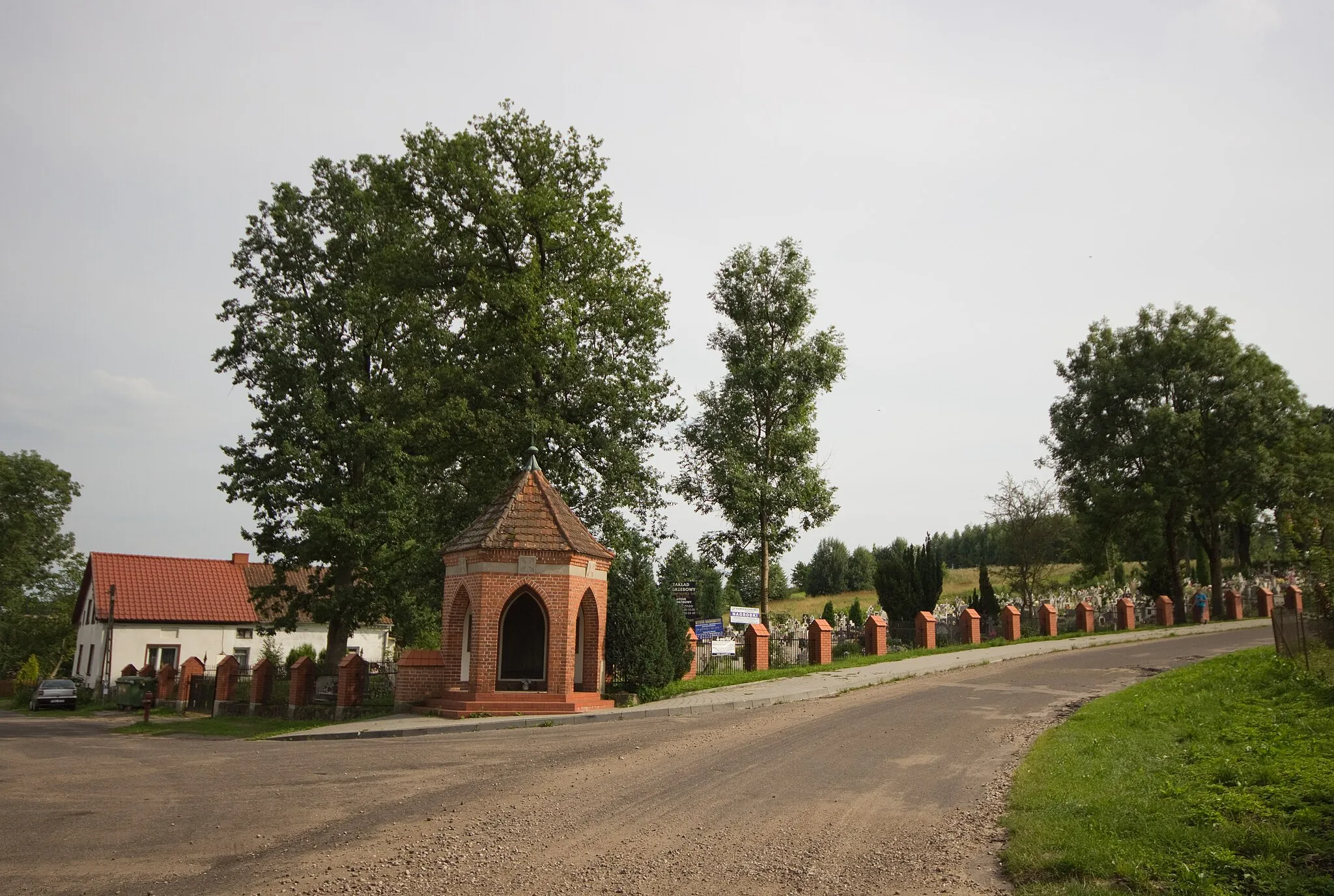 Photo showing: Street, Kolno, gmina Kolno, powiat olsztyński, Warmian-Masurian Voivodeship