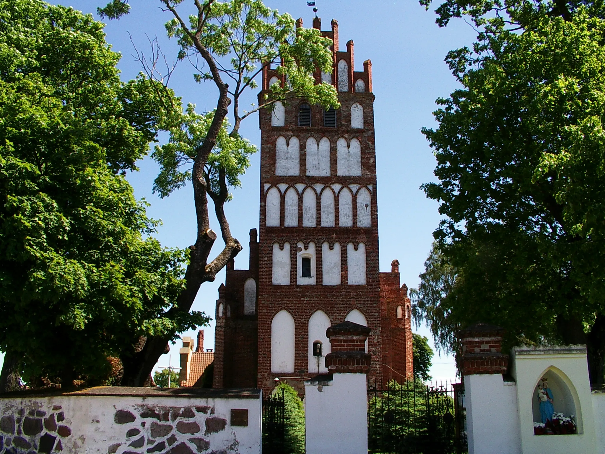 Photo showing: Kościół we wsi Kiwity koło Lidzbarka Warmińskiego