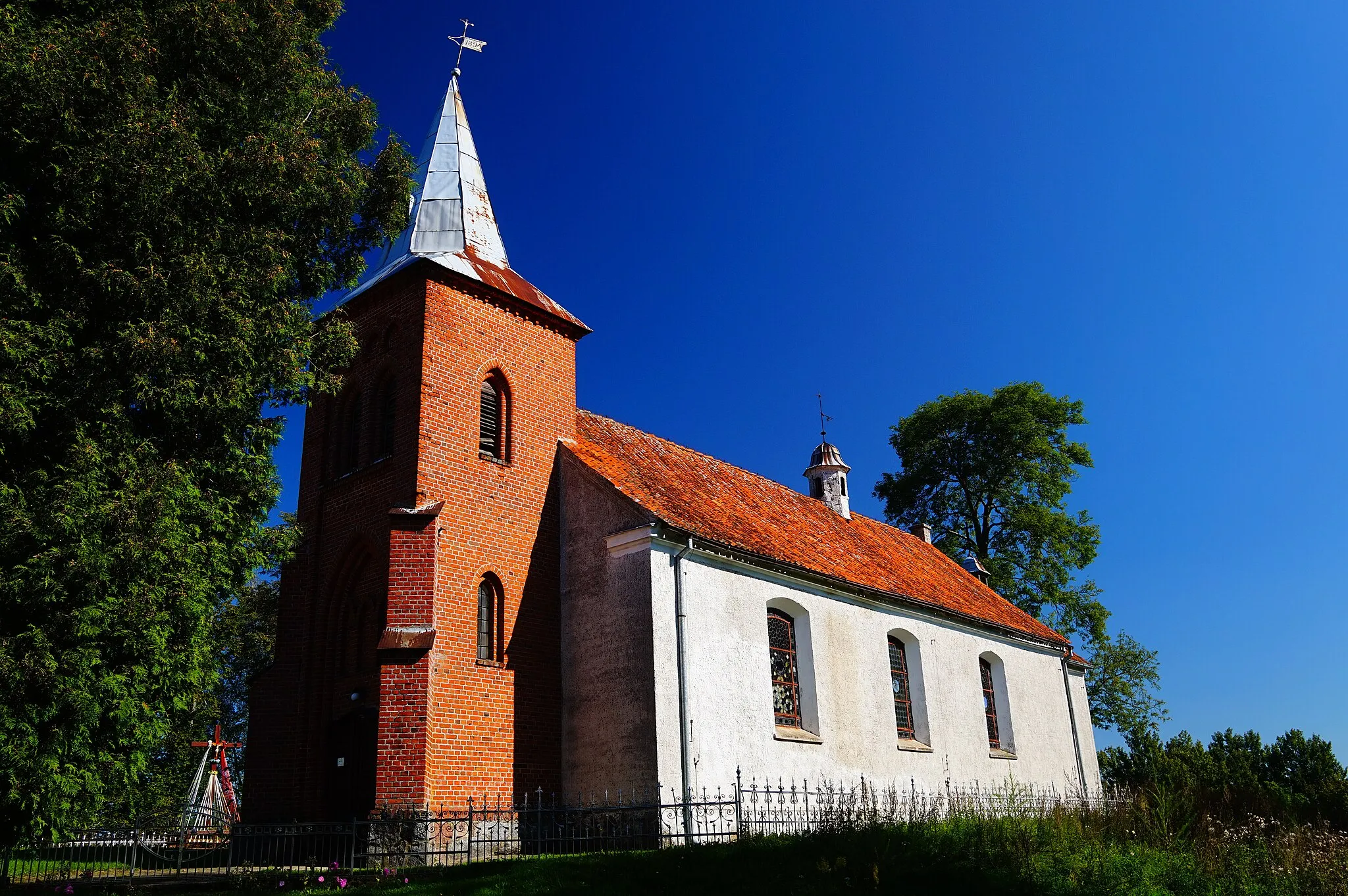 Photo showing: Jarandowo, pow. lidzbarski.  Kościół pw. Narodzenia Najświętszej Maryi Panny