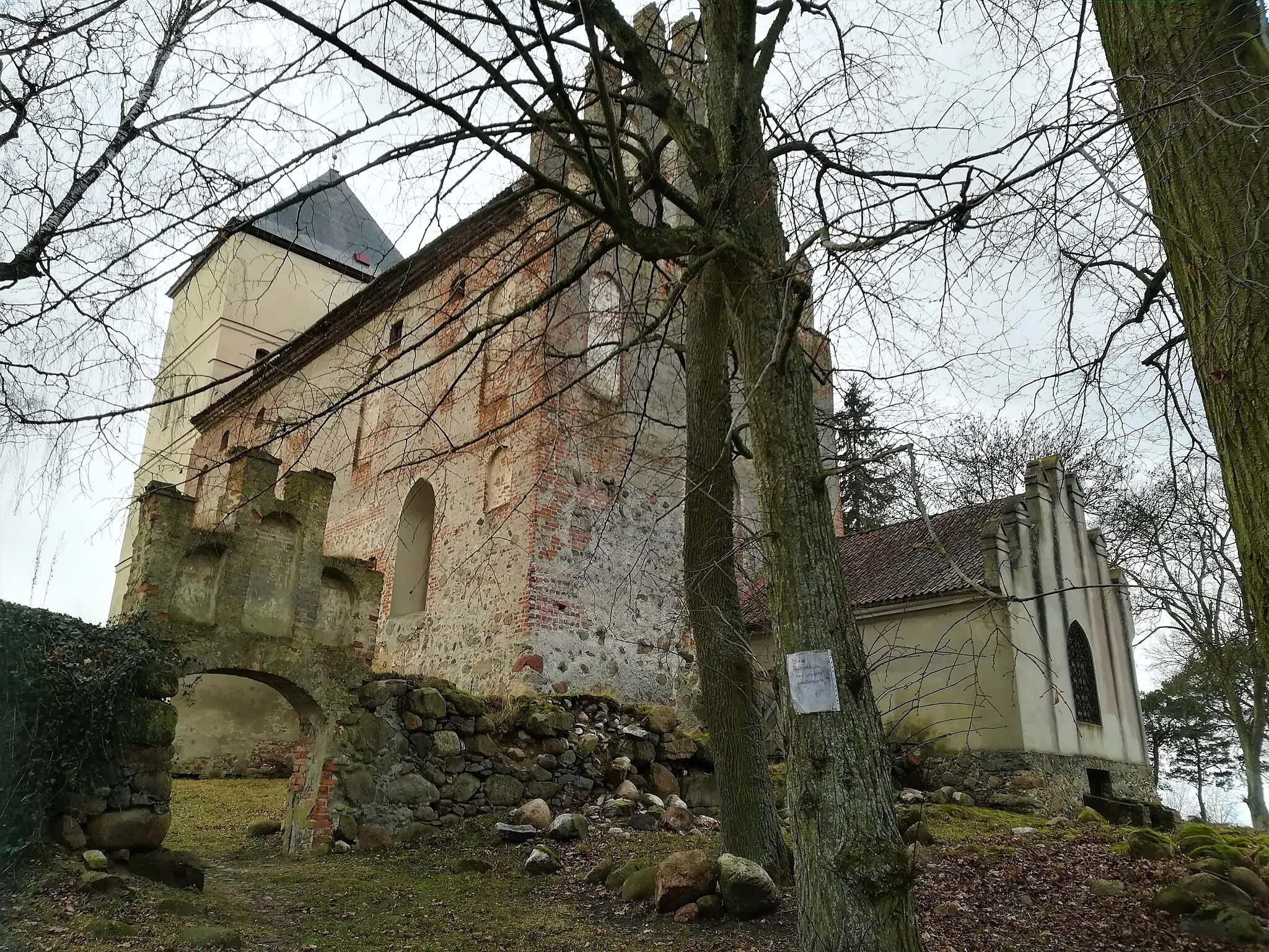 Photo showing: Zamek pokrzyżacki w Bezławkach.